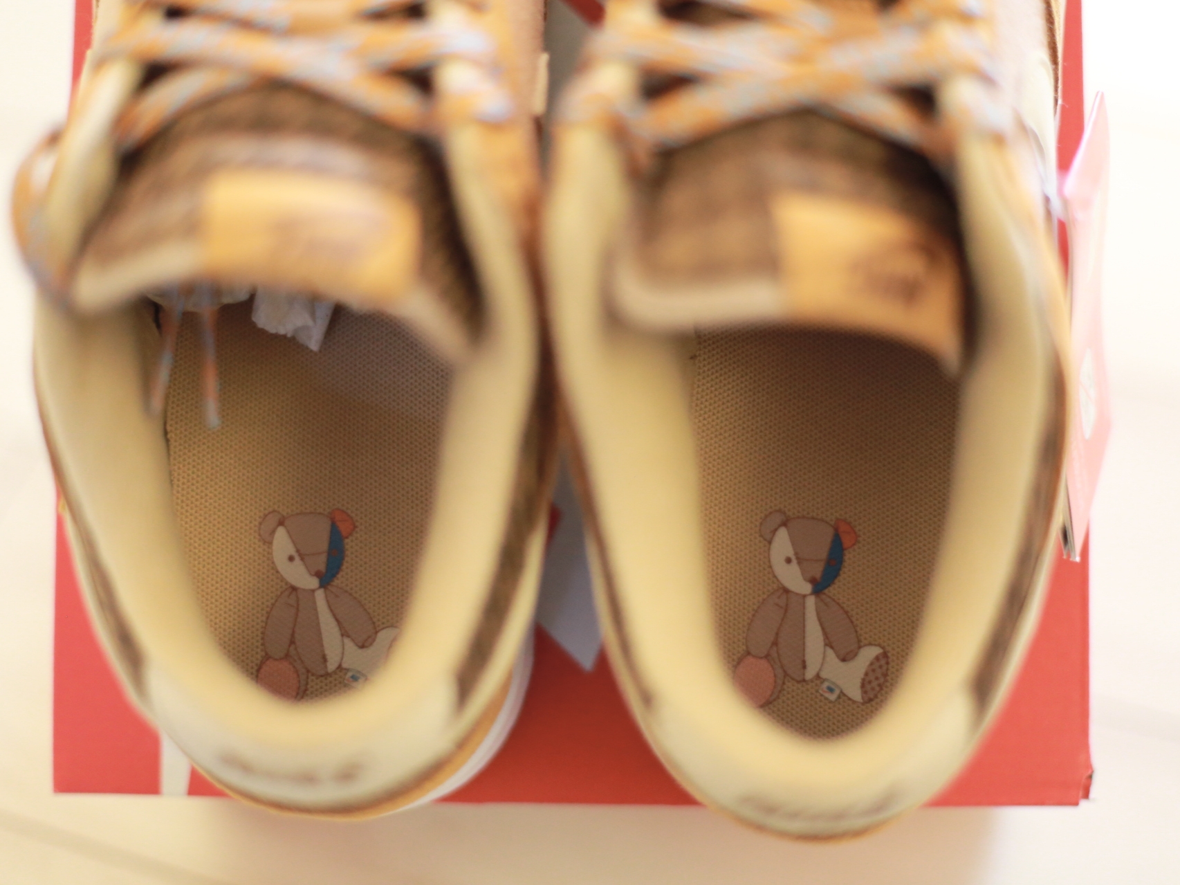 Nike Dunk Low SE Praline Desert Ochre 착용 스타일 - 5