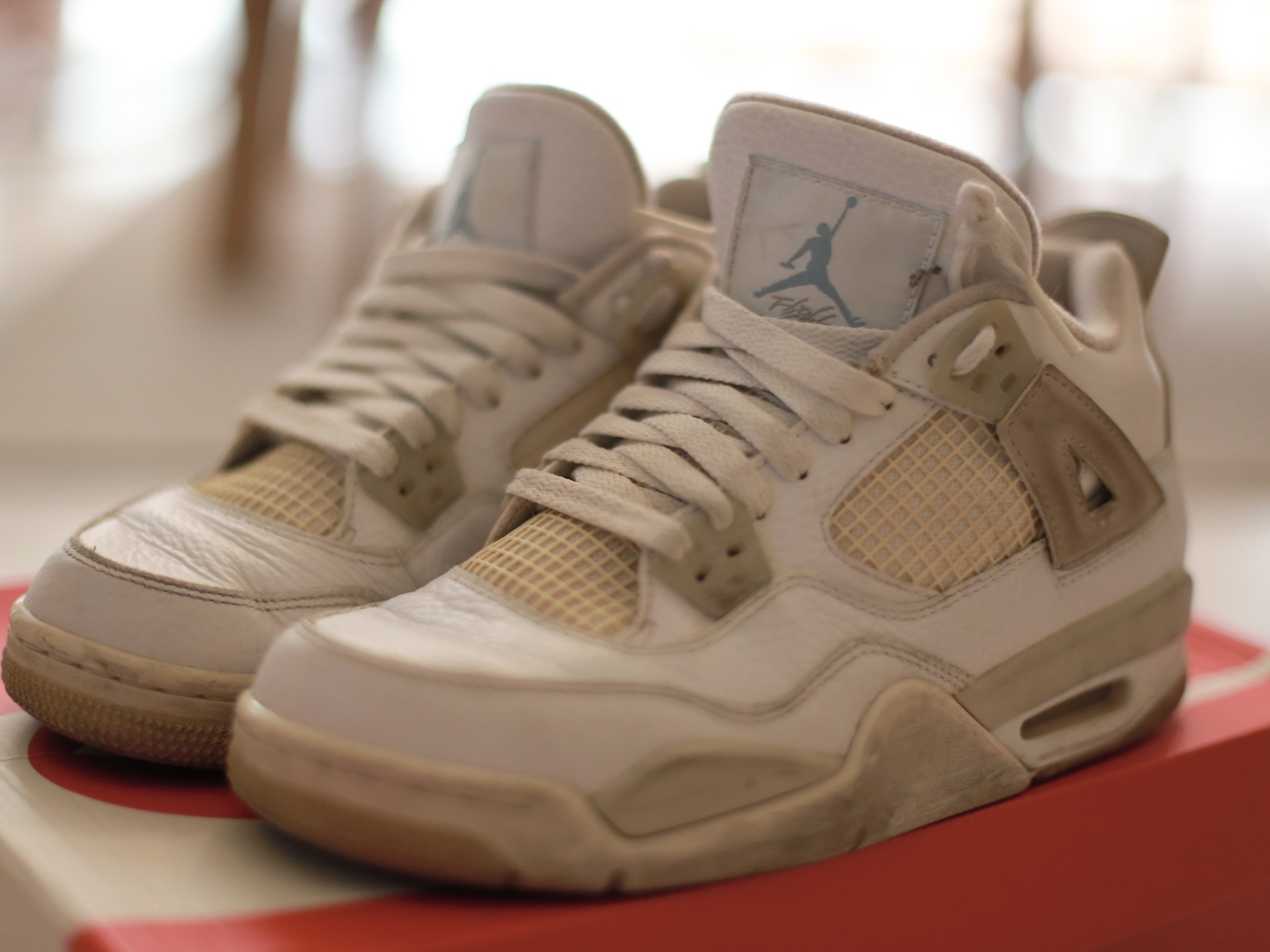 (GS) Jordan 4 Retro Linen 2017 착용 스타일 - 2