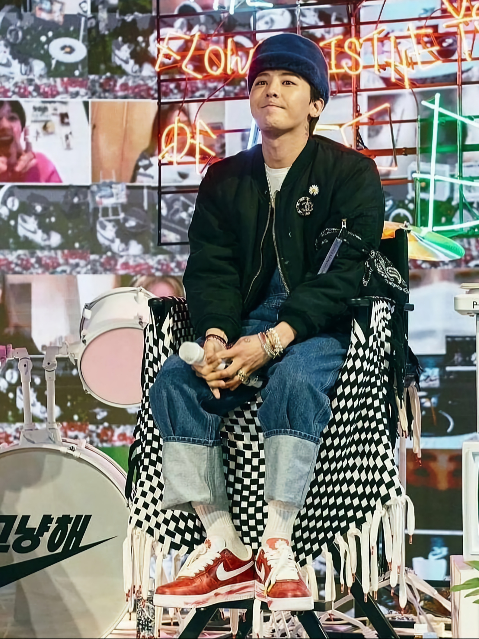 Nike x Peaceminusone Air Force 1 Low Para-Noise - Korea Exclusive, Nike x Peaceminusone Air Force 1 Low Para-Noise 착용 스타일 - 4