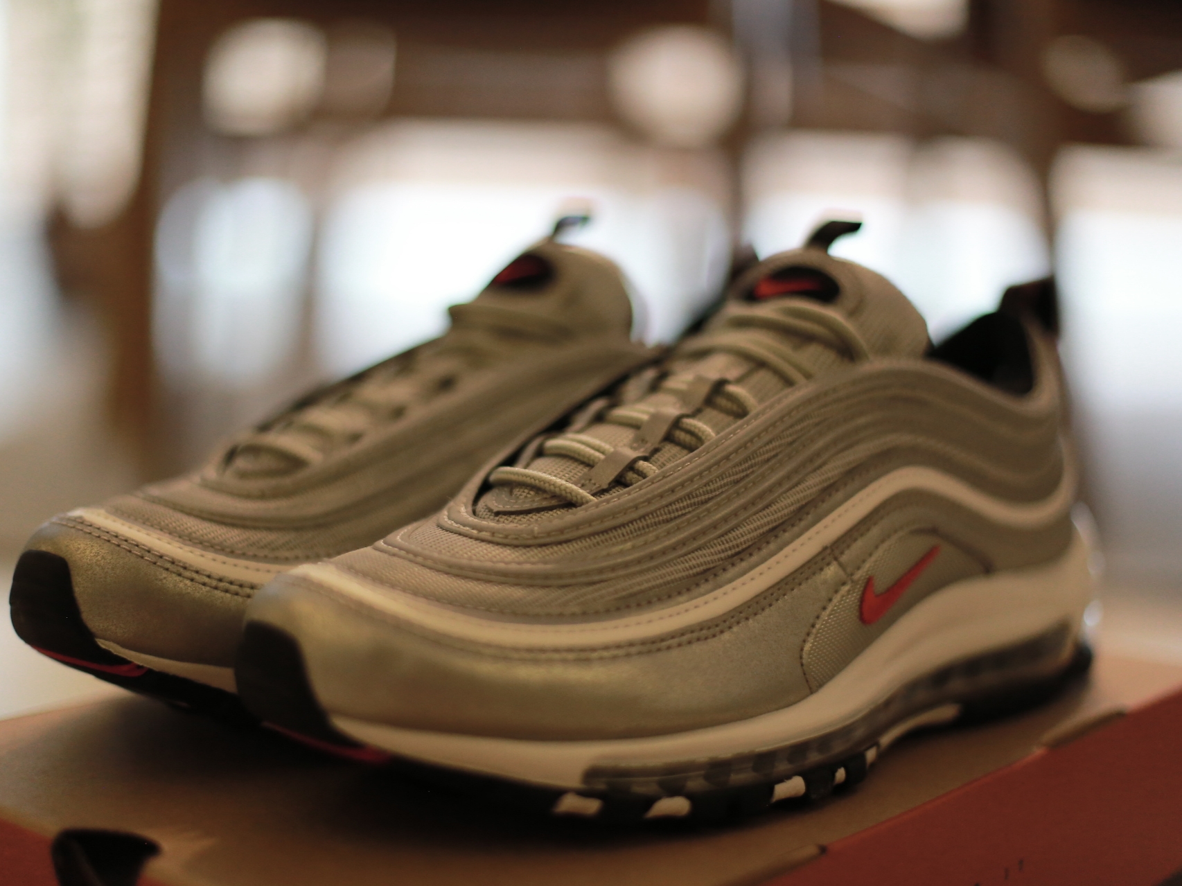 Nike Air Max 97 OG Silver Bullet 2022 착용 스타일 - 2