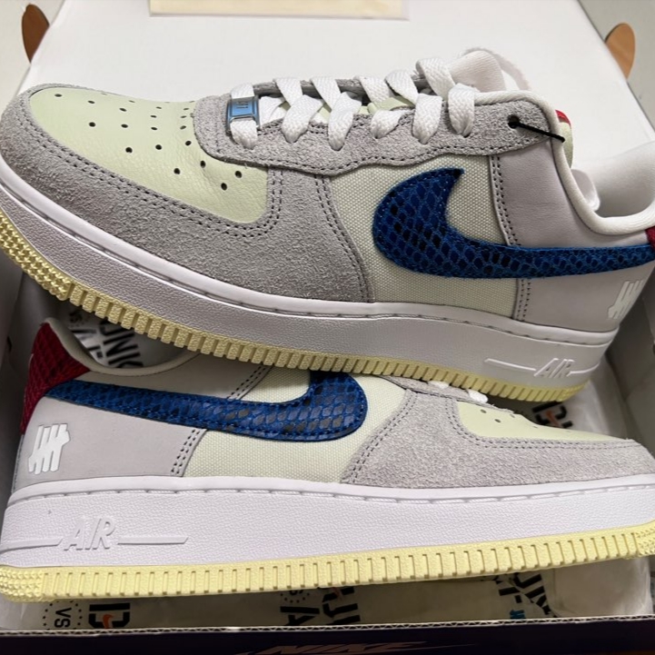 Nike x Undefeated Air Force 1 Low SP 5 On It 착용 스타일