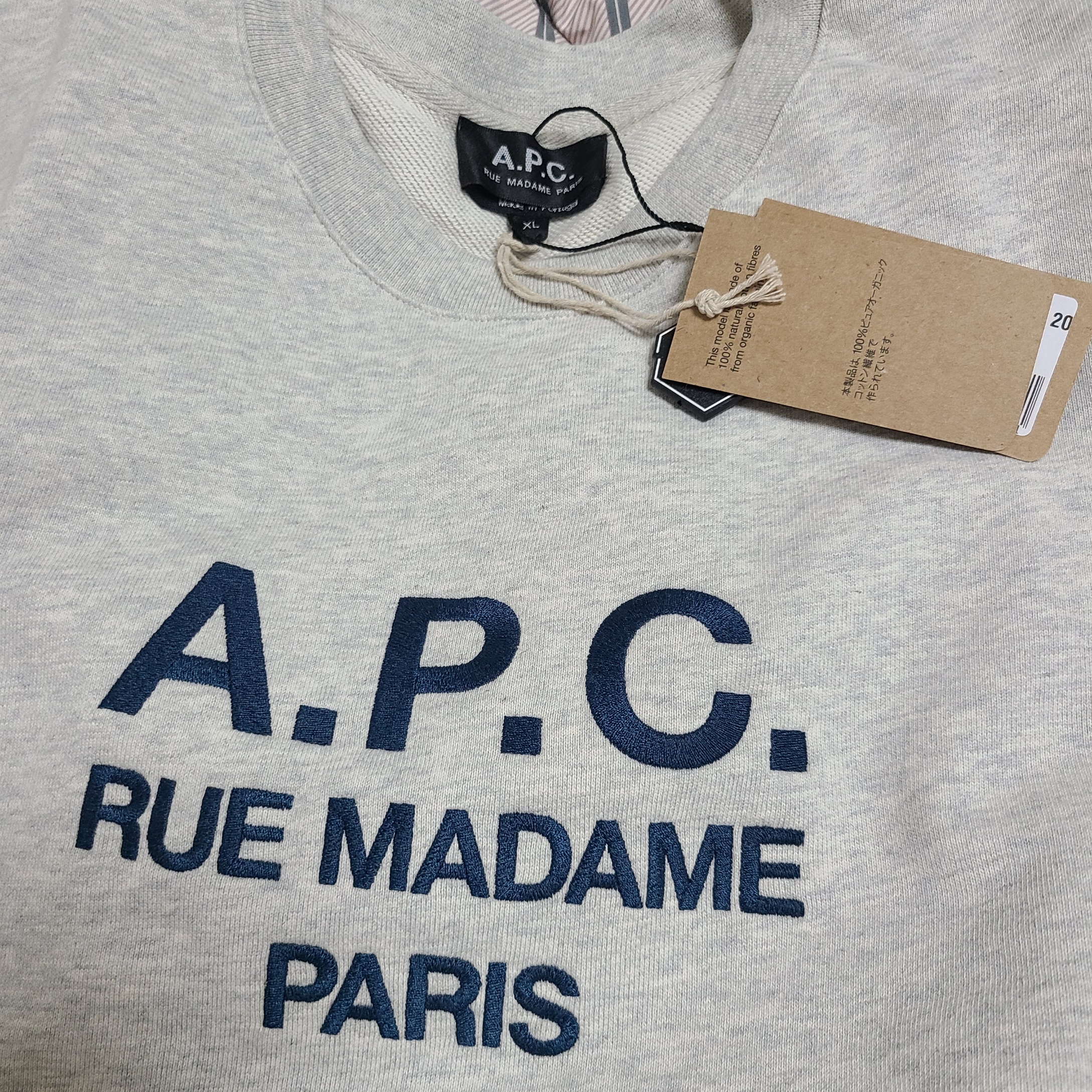 A.P.C. Rufus Sweatshirt Grey 착용 스타일