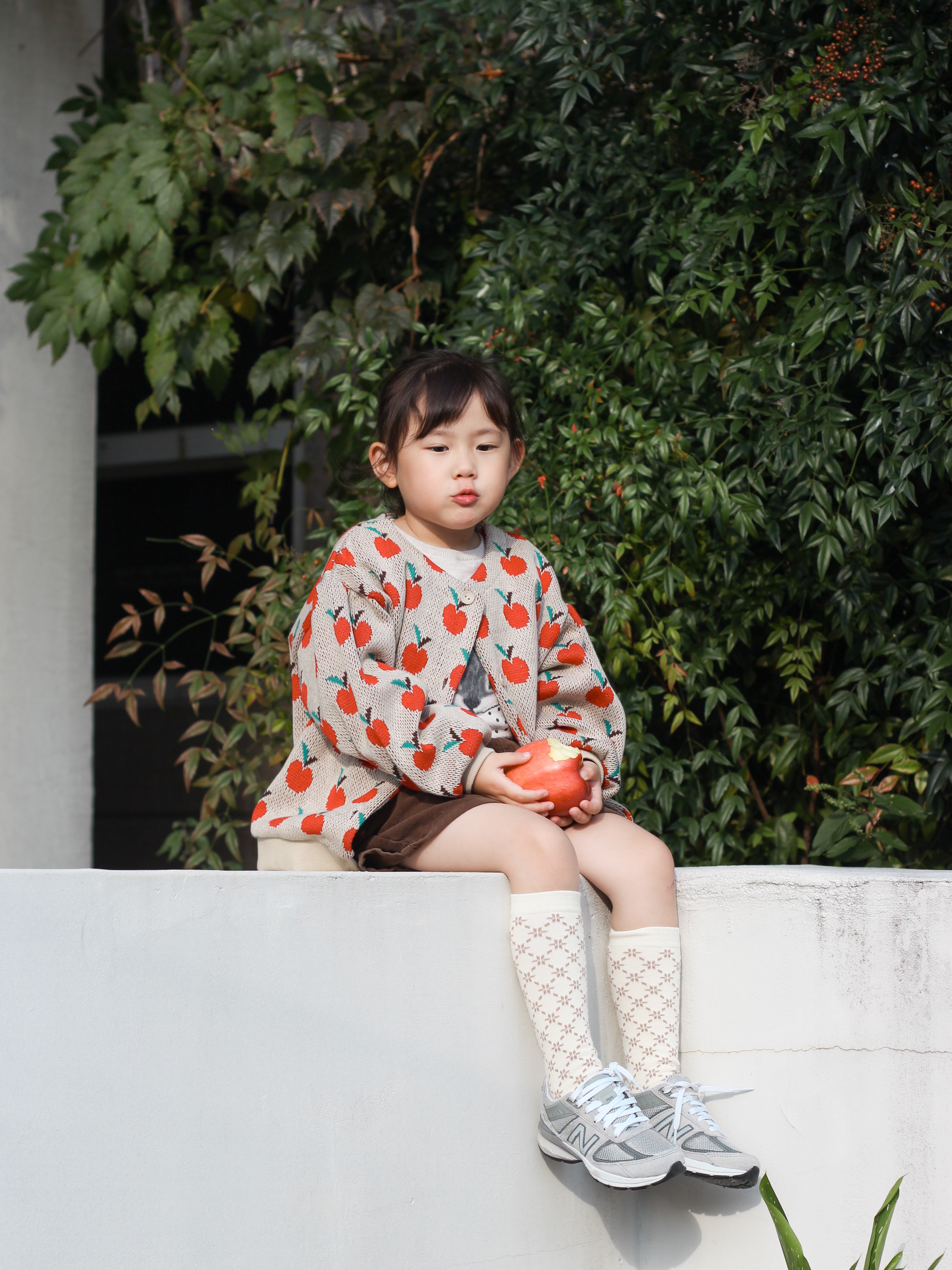 (PS) New Balance 990v5 Grey 착용 스타일 - 5
