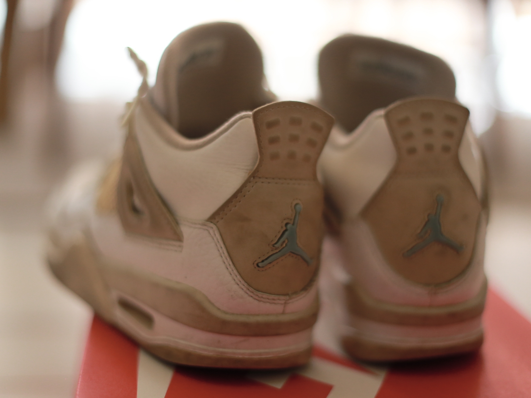 (GS) Jordan 4 Retro Linen 2017 착용 스타일 - 3