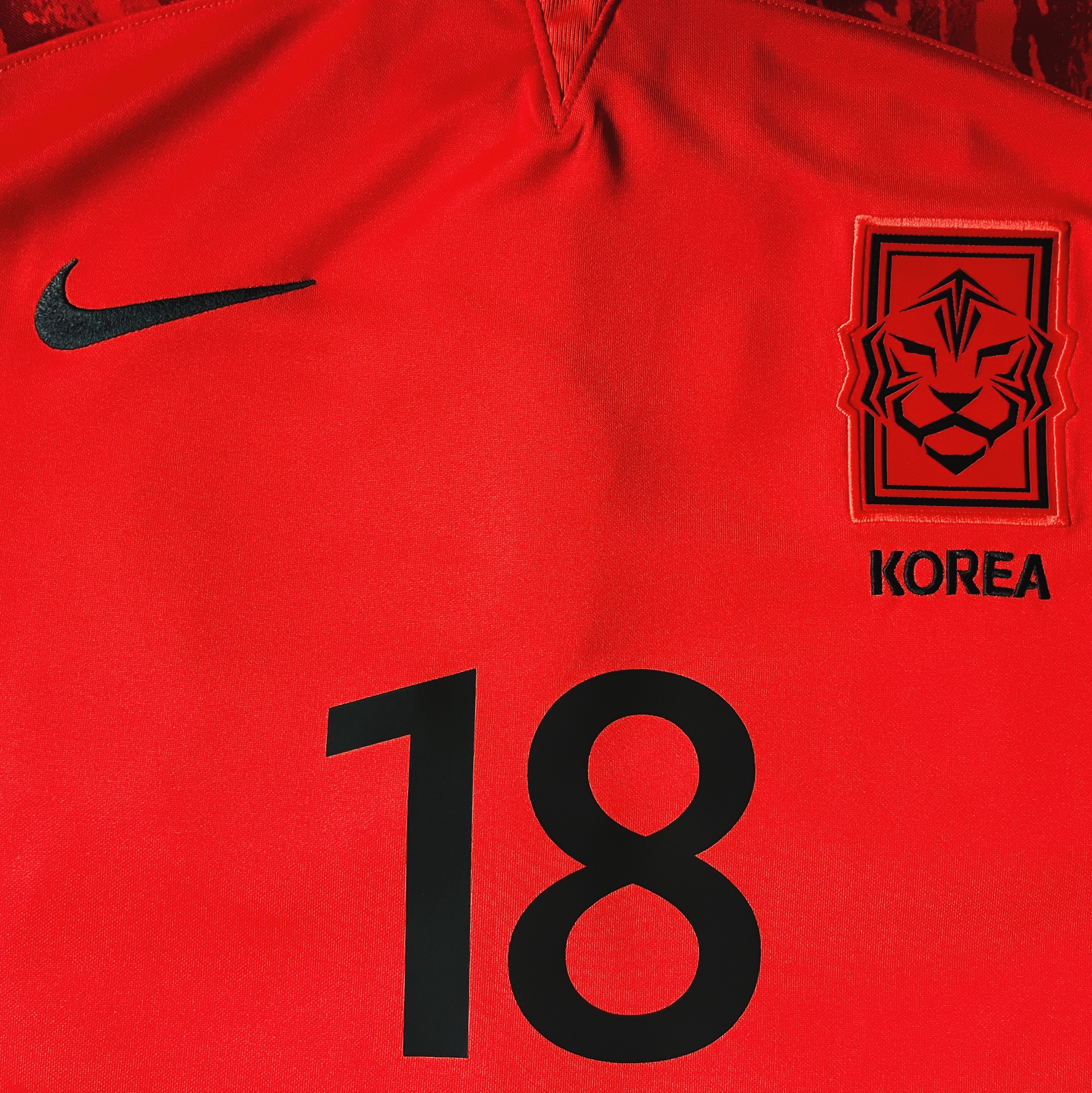 Nike Korea Dri-Fit Stadium Home SS Jersey Global Red - Asia (Non Marking Ver.), Nike Korea Dri-Fit Stadium Home LS Jersey Global Red - Asia (Non Marking Ver.) 착용 스타일