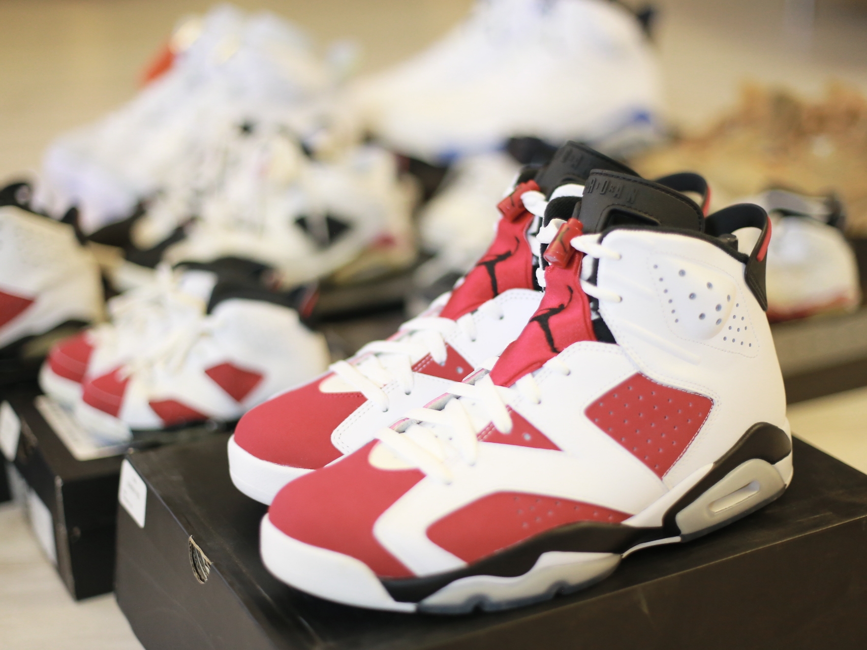 Jordan 6 Retro Carmine 2014 착용 스타일 - 2