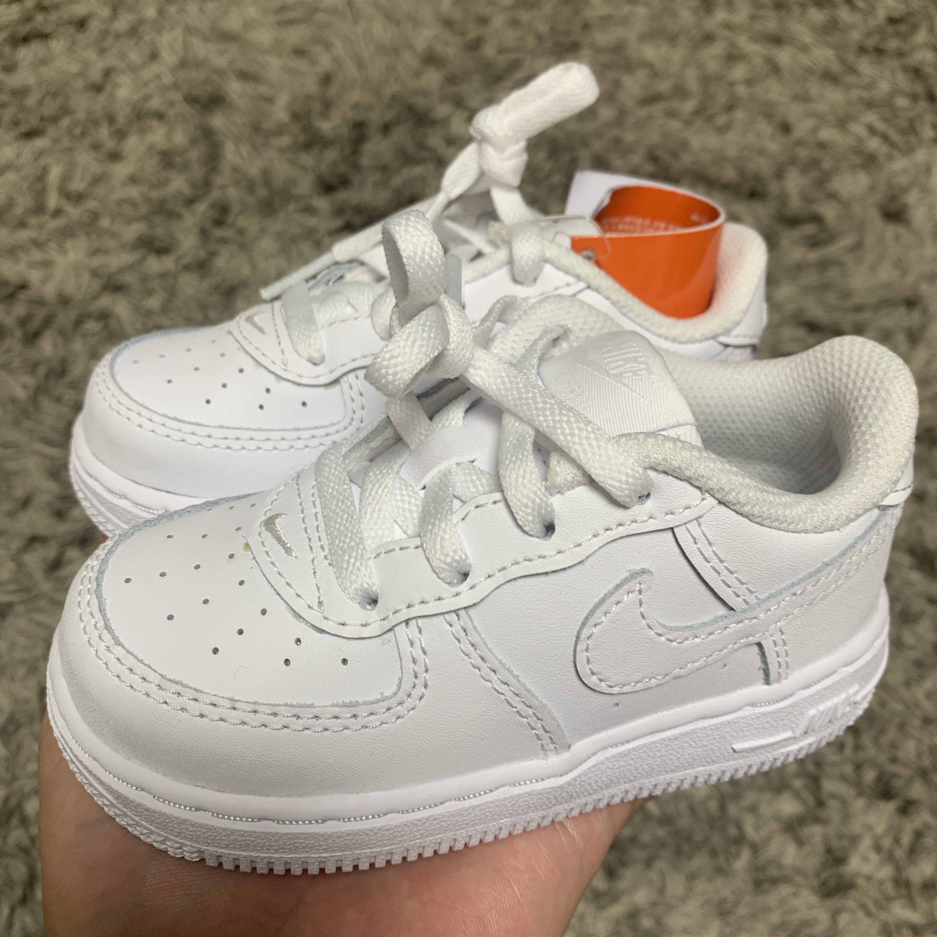 (TD) Nike Force 1 '18 Triple White 착용 스타일