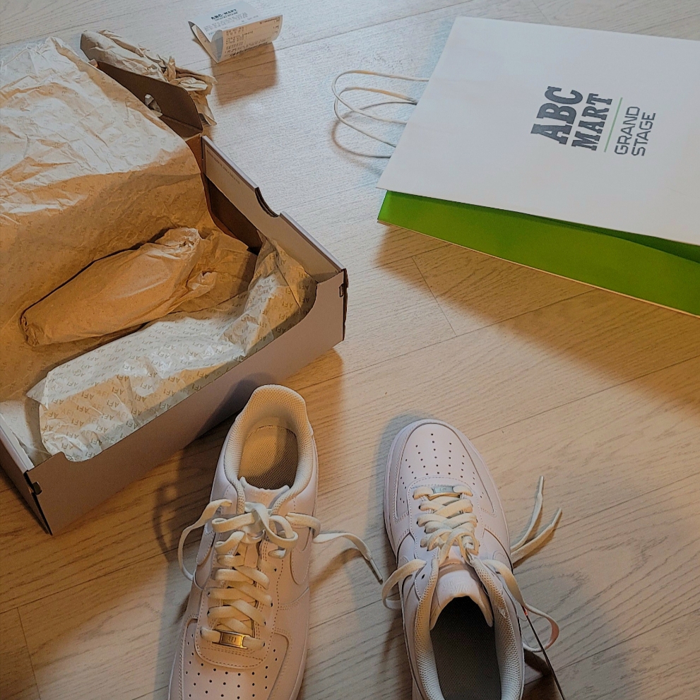 Nike Air Force 1 '07 Low White 착용 스타일