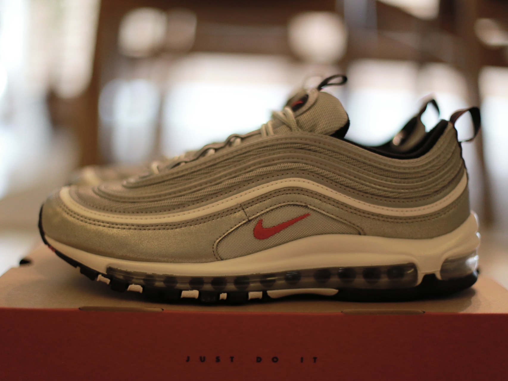 Nike Air Max 97 OG Silver Bullet 2022 착용 스타일 - 1