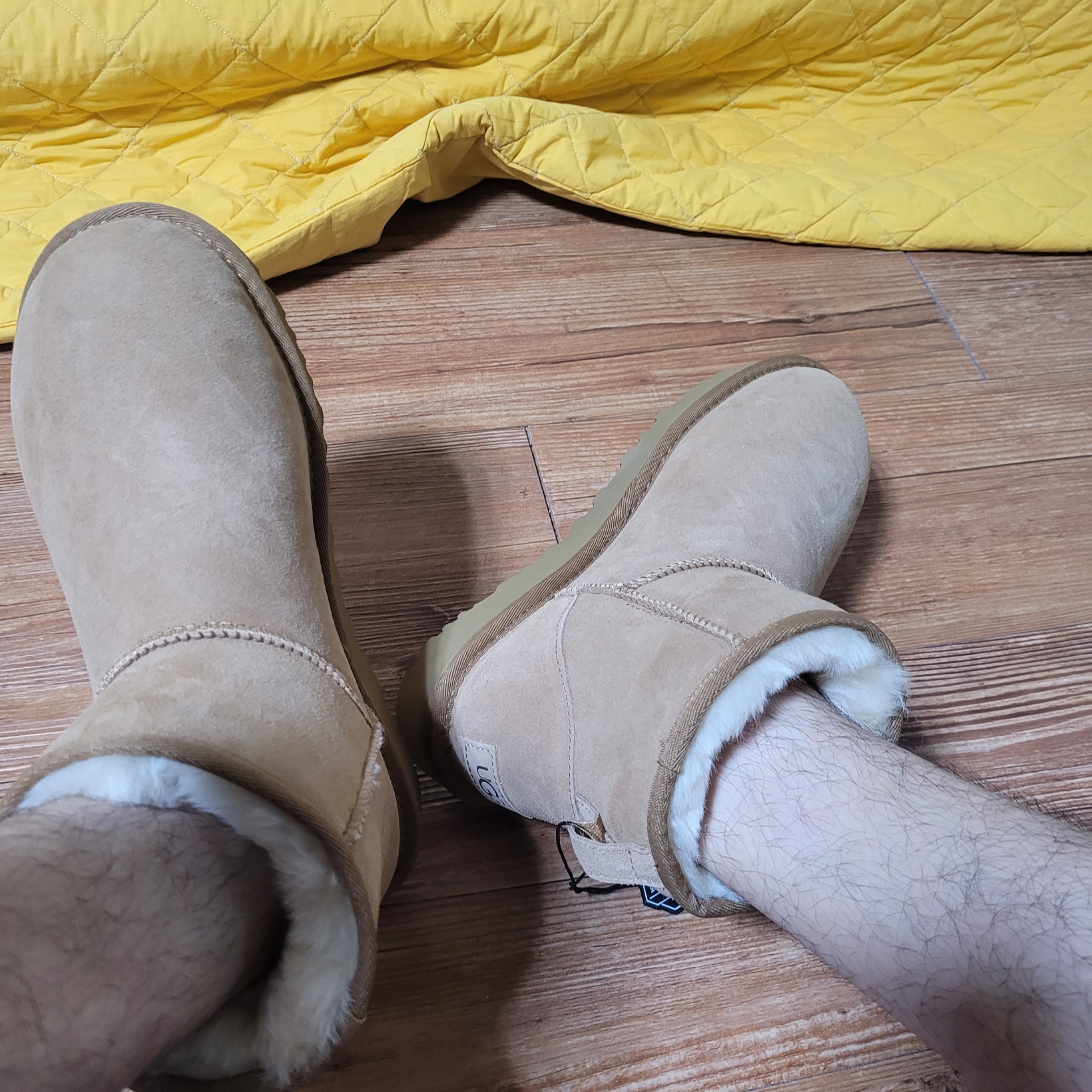 (W) UGG Classic Mini II Boots Chestnut 착용 스타일