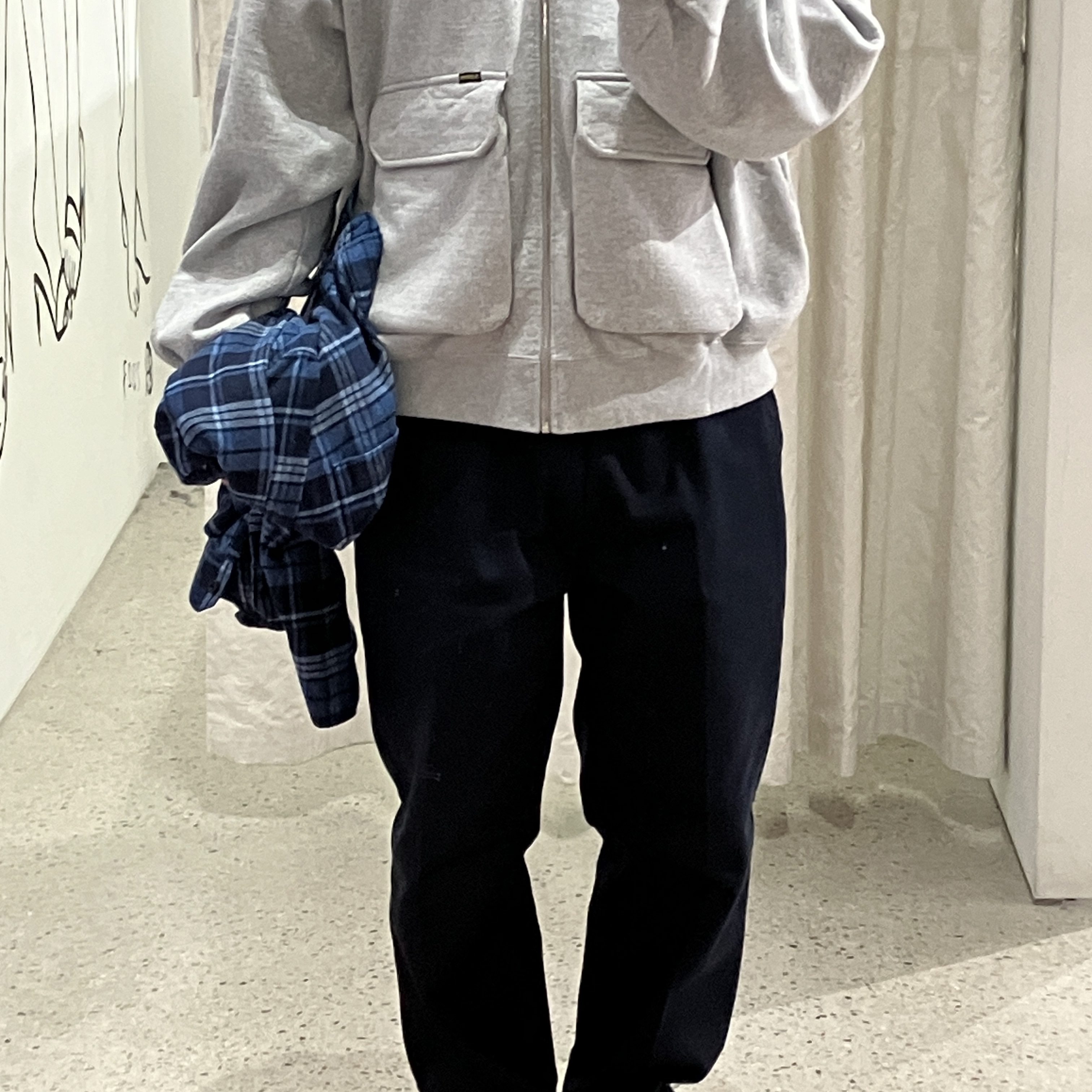 Nike Air Force 1 '07 WB Flax, Arc'teryx Squamish Hoody Solace 착용 스타일 - 2