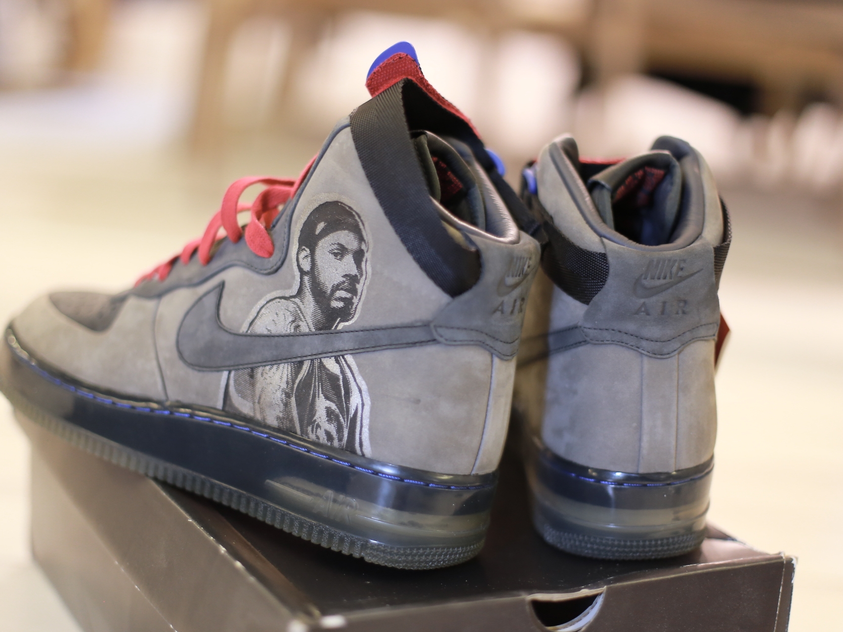 Nike Air Force 1 High Supreme Rasheed Wallace (New Six) 착용 스타일 - 3