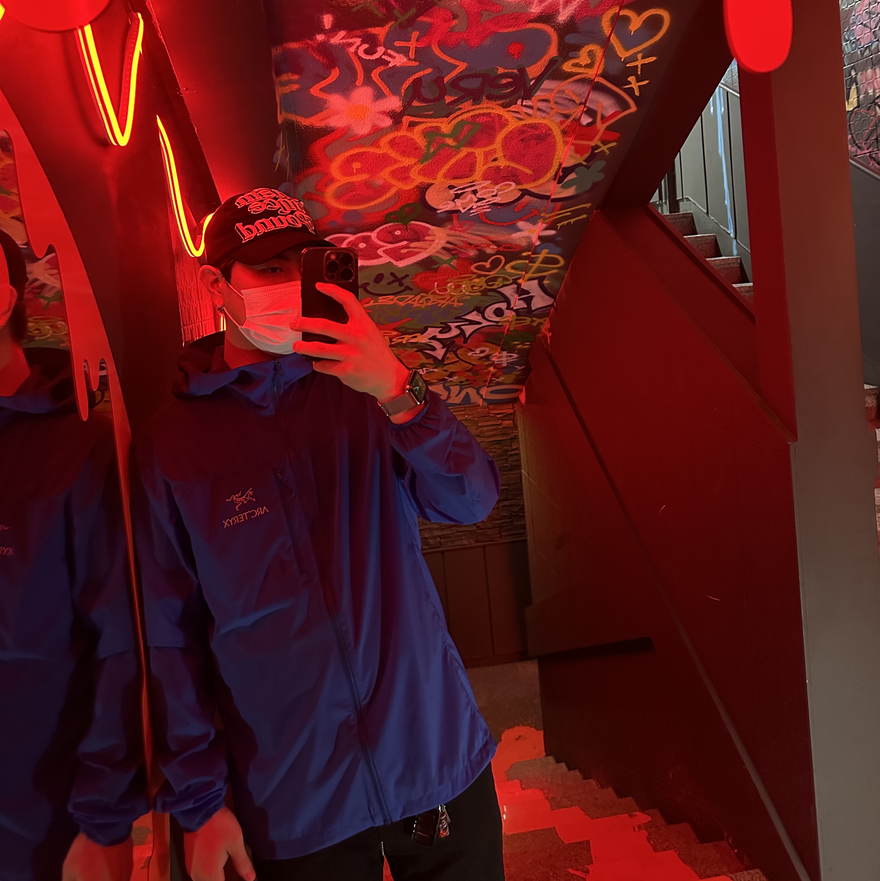 Arc'teryx Squamish Hoody Fluidity 착용 스타일