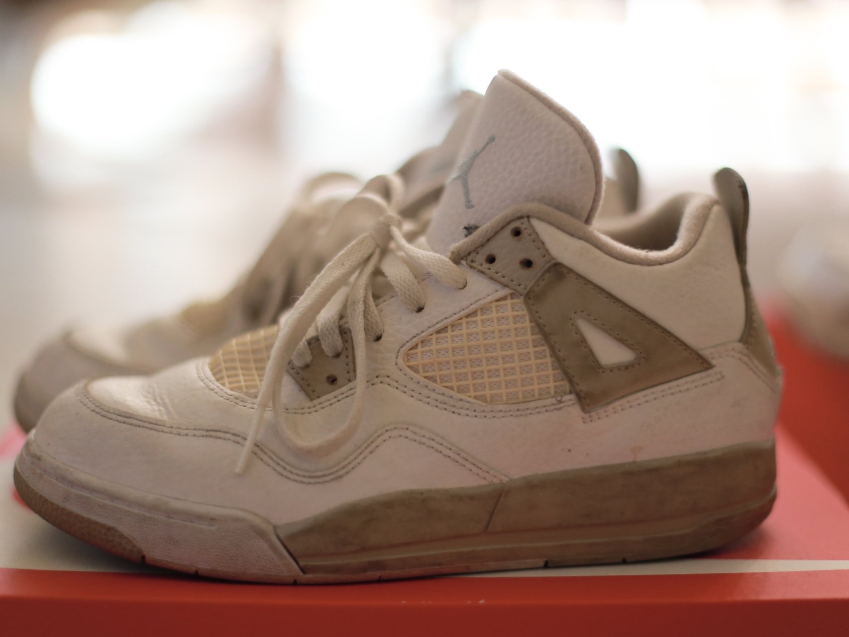 (TD) Jordan 4 Retro Linen 2017 착용 스타일 - 1