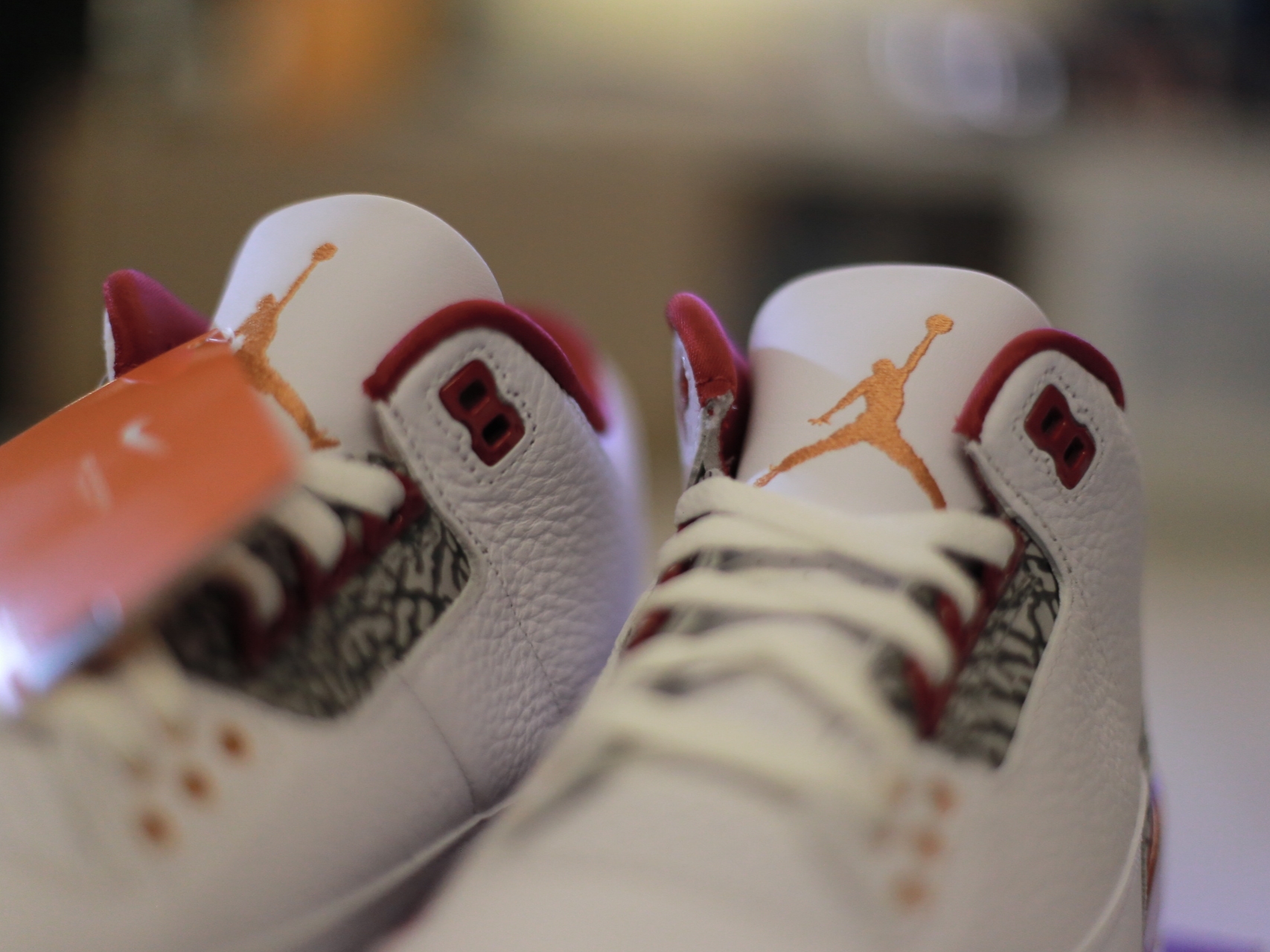 Jordan 3 Retro Cardinal Red, Jordan 3 Retro Hall of Fame 착용 스타일 - 4