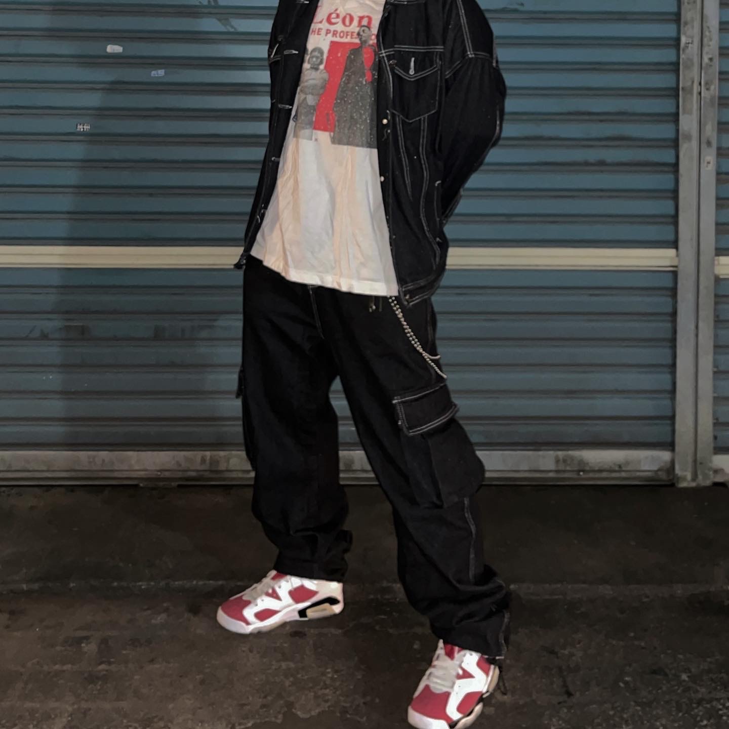 Jordan 6 Retro Carmine 2021 착용 스타일 - 2