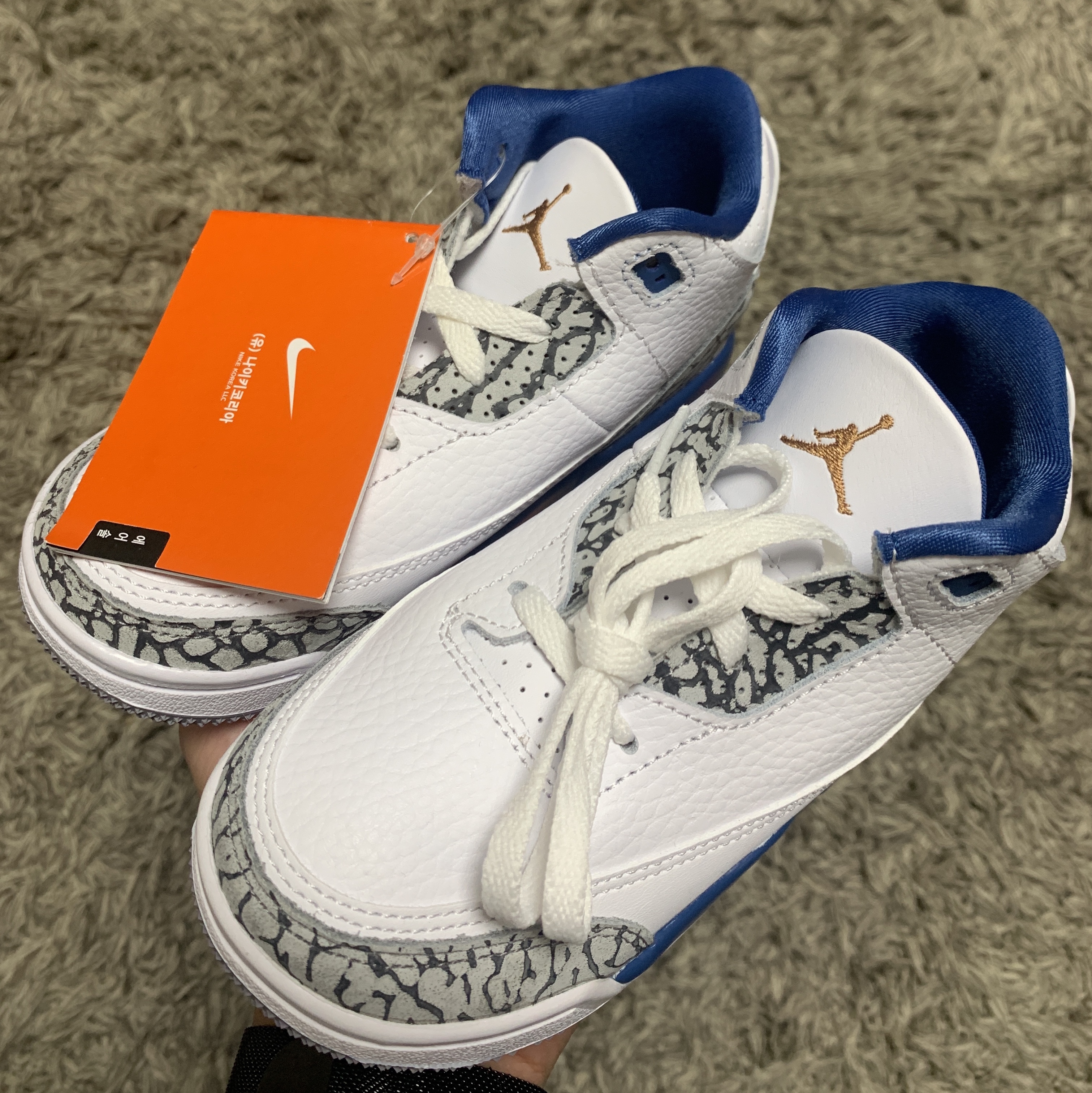 (TD) Jordan 3 Retro True Blue and Copper 착용 스타일