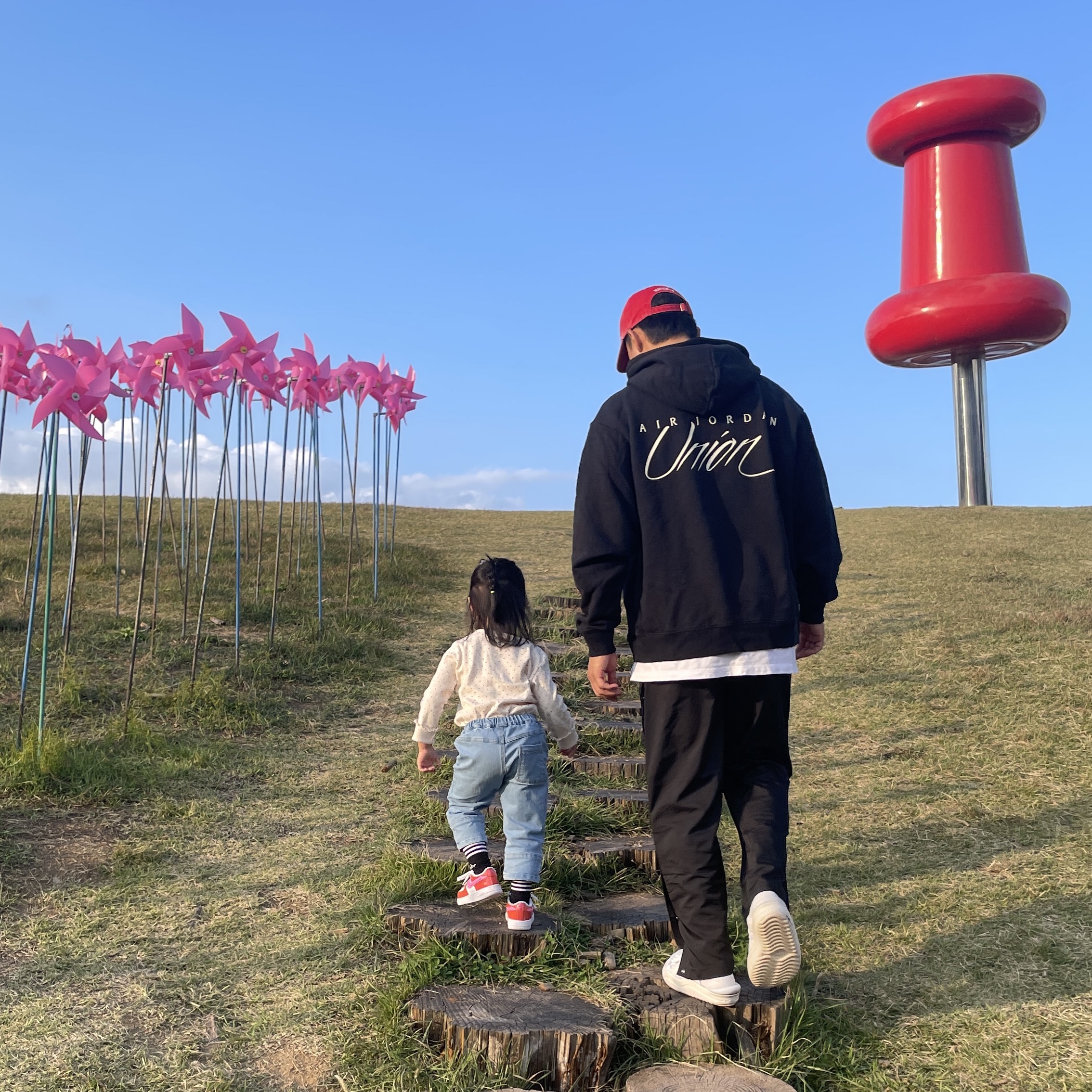 Jordan x Union Fleece Hoodie Black - Asia 착용 스타일