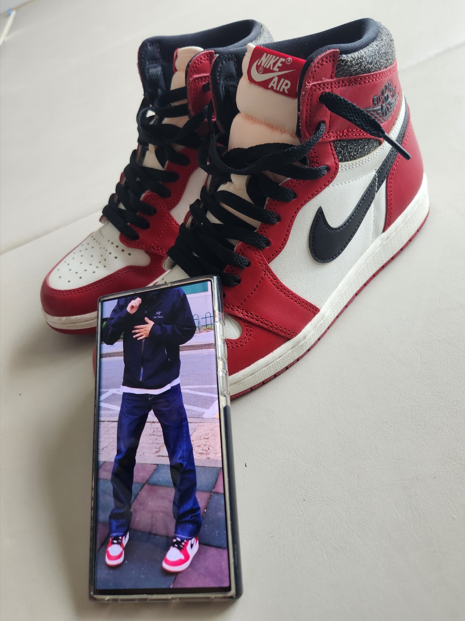Jordan 1 Retro High OG Chicago 2022 착용 스타일 - 2
