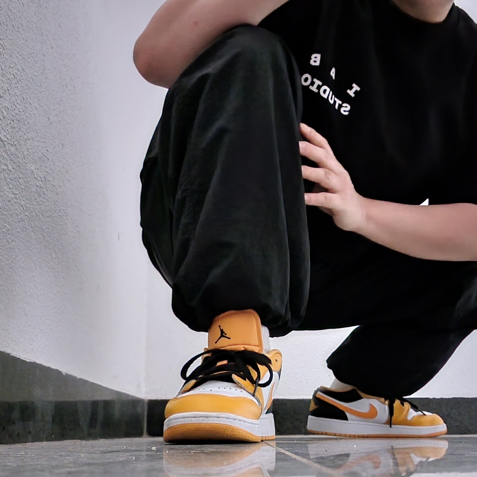 (GS) Jordan 1 Low Taxi 착용 스타일