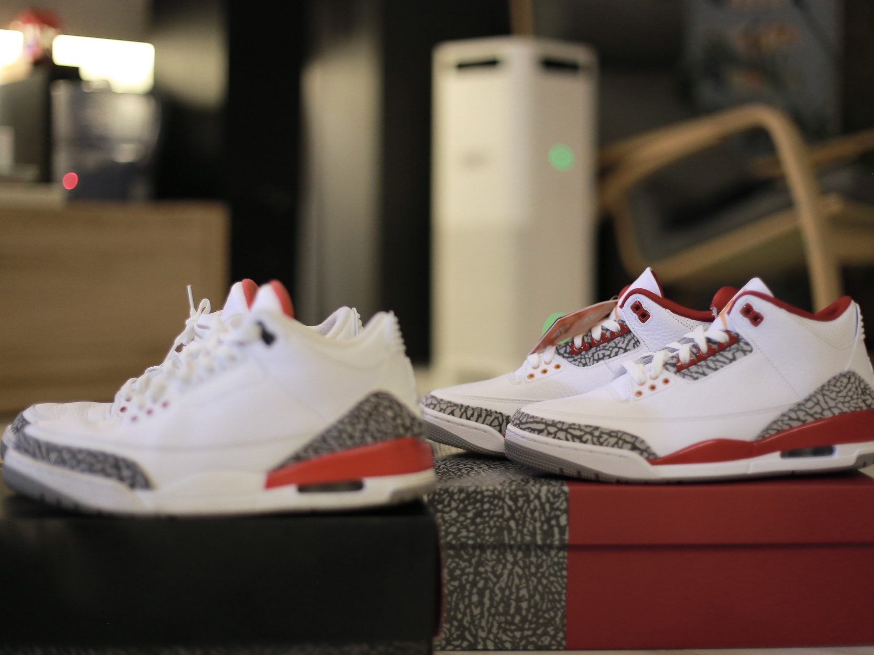 Jordan 3 Retro Cardinal Red, Jordan 3 Retro Hall of Fame 착용 스타일 - 6