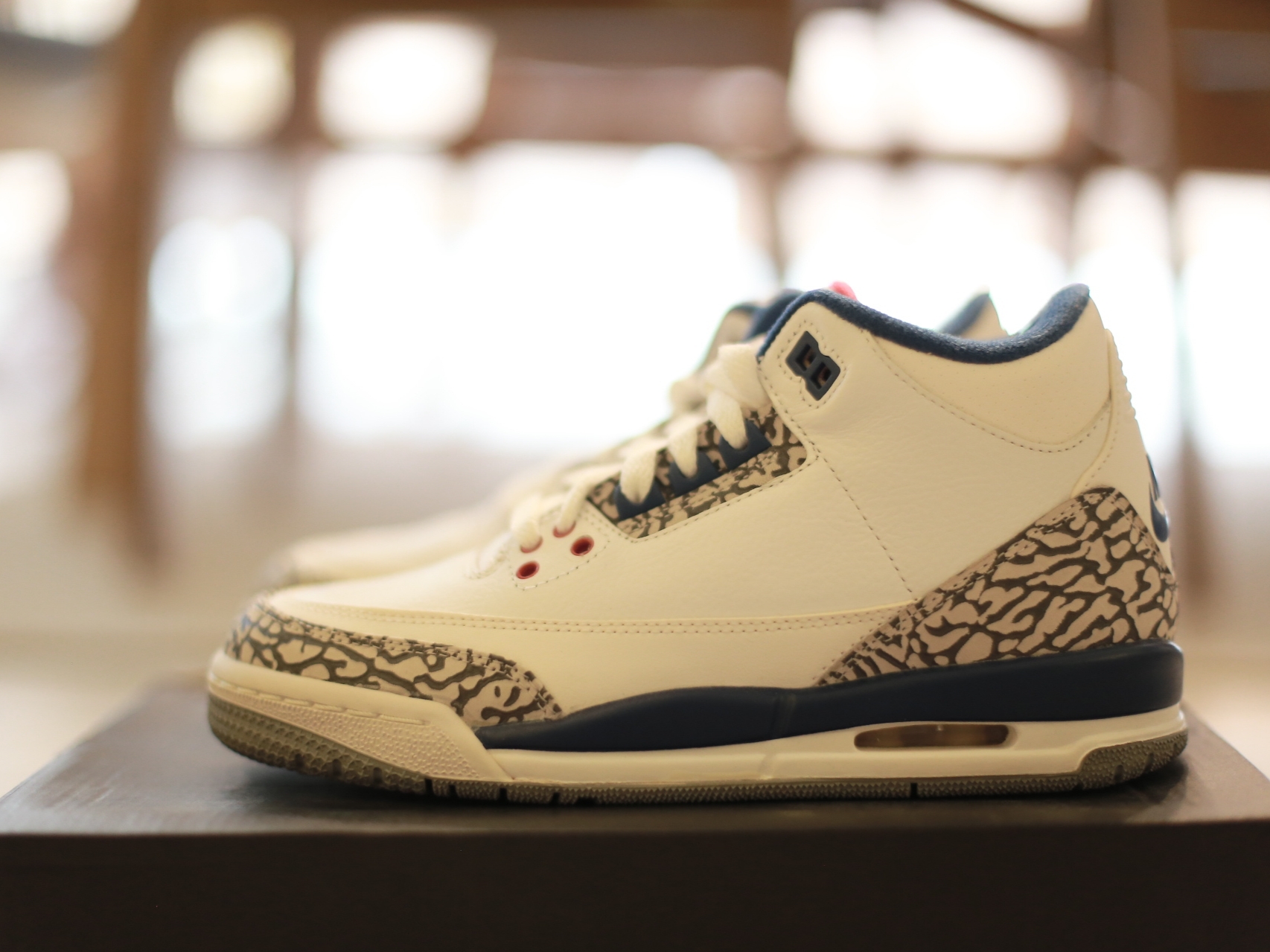 (GS) Jordan 3 Retro OG True Blue 2016 착용 스타일 - 1