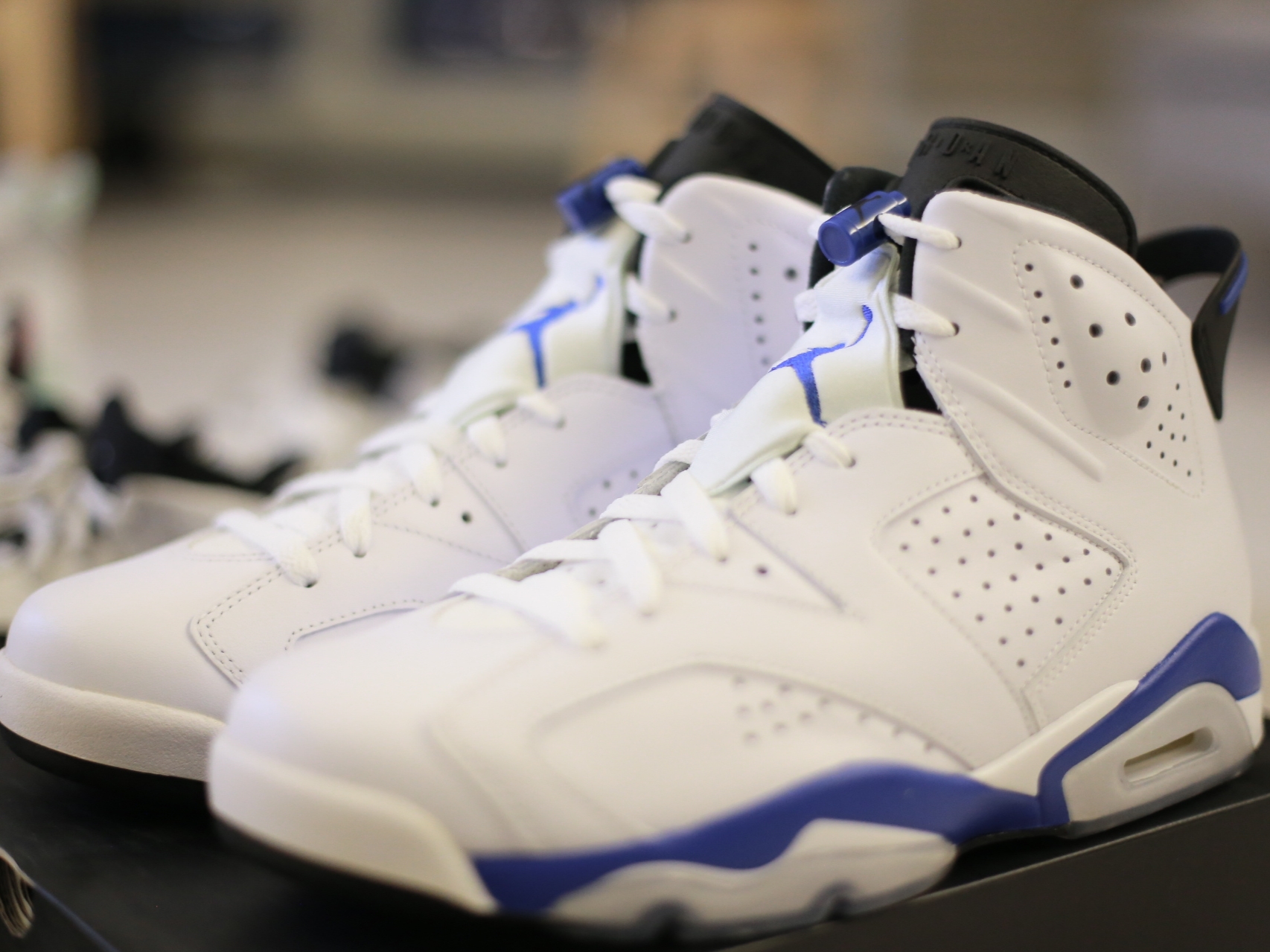 Jordan 6 Retro Sport Blue 2014 착용 스타일 - 2
