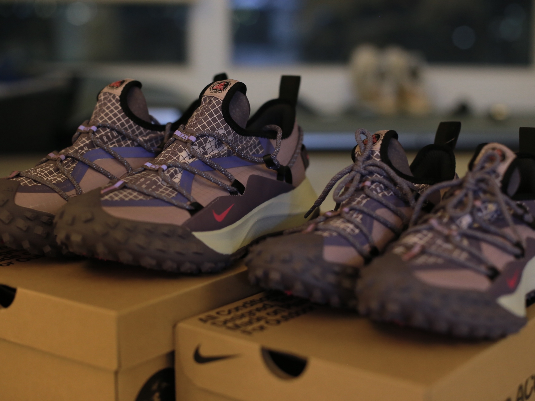 Nike ACG Mountain Fly Low Canyon Purple 착용 스타일 - 6