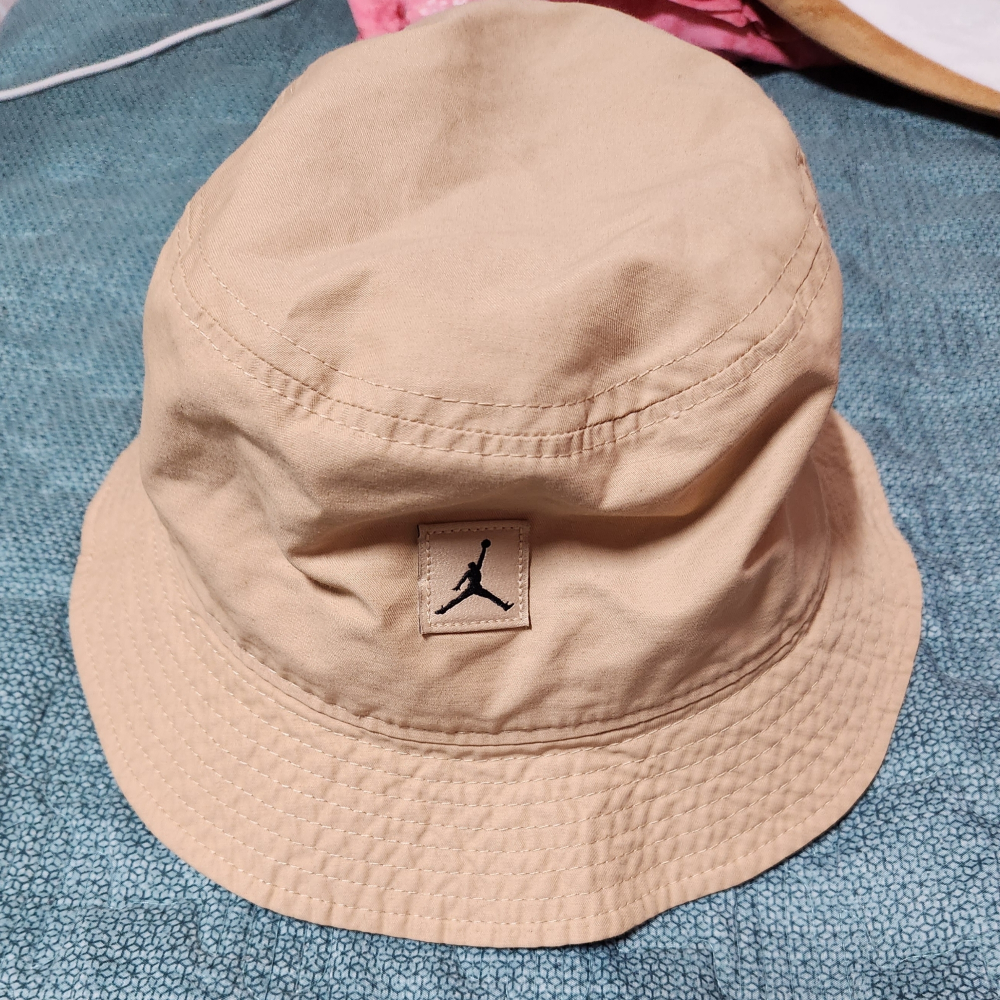 Jordan Jumpman Washed Bucket Hat Hemp 착용 스타일