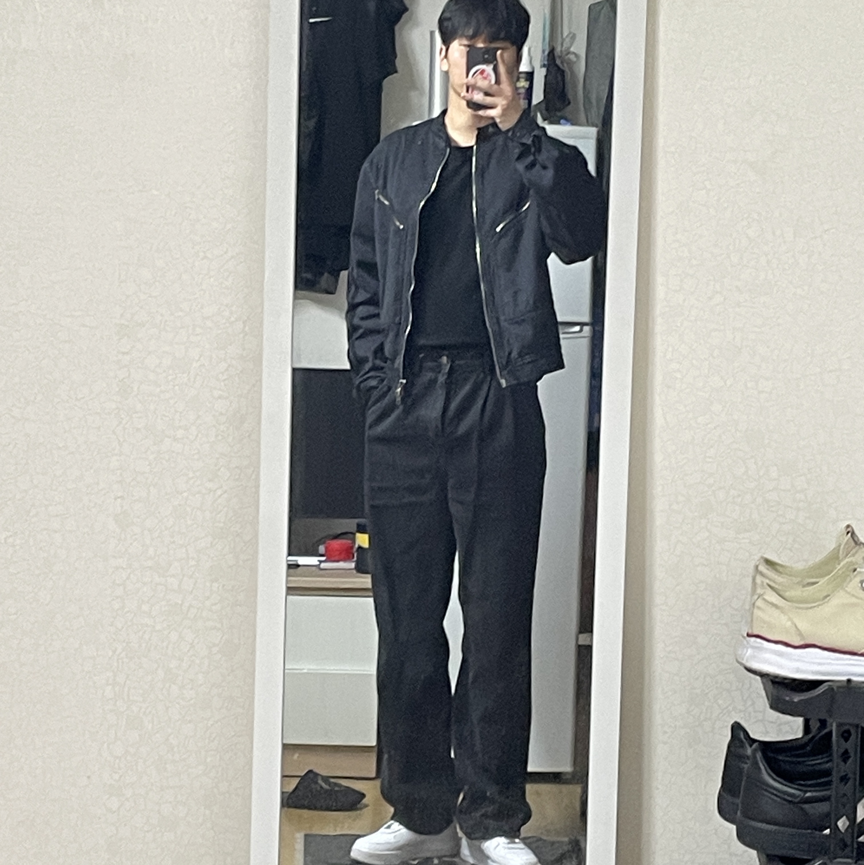 Maison Mihara Yasuhiro Peterson OG Sole Canvas Low-top Sneakers Natural, Adidas Spezial Handball Core Black Cloud White 착용 스타일