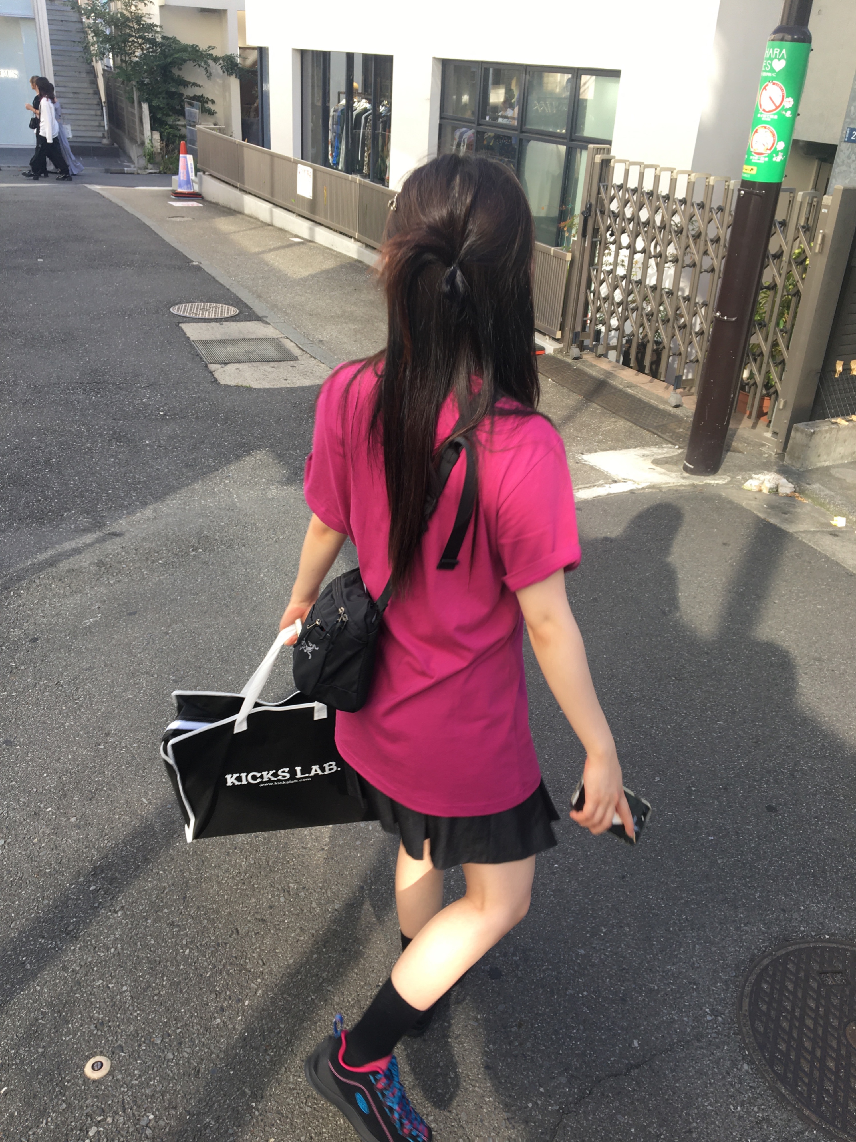 Arc'teryx Mantis 1 Waistpack Black 착용 스타일 - 2