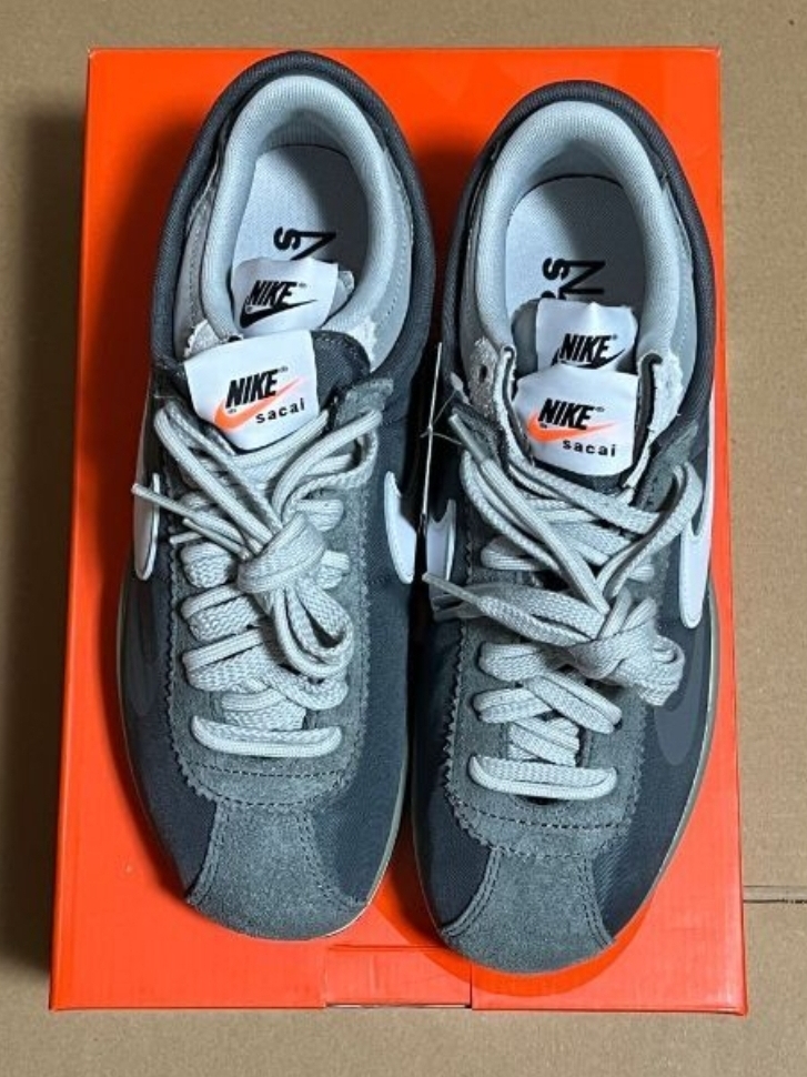 Nike x Sacai Zoom Cortez SP Iron Grey 착용 스타일
