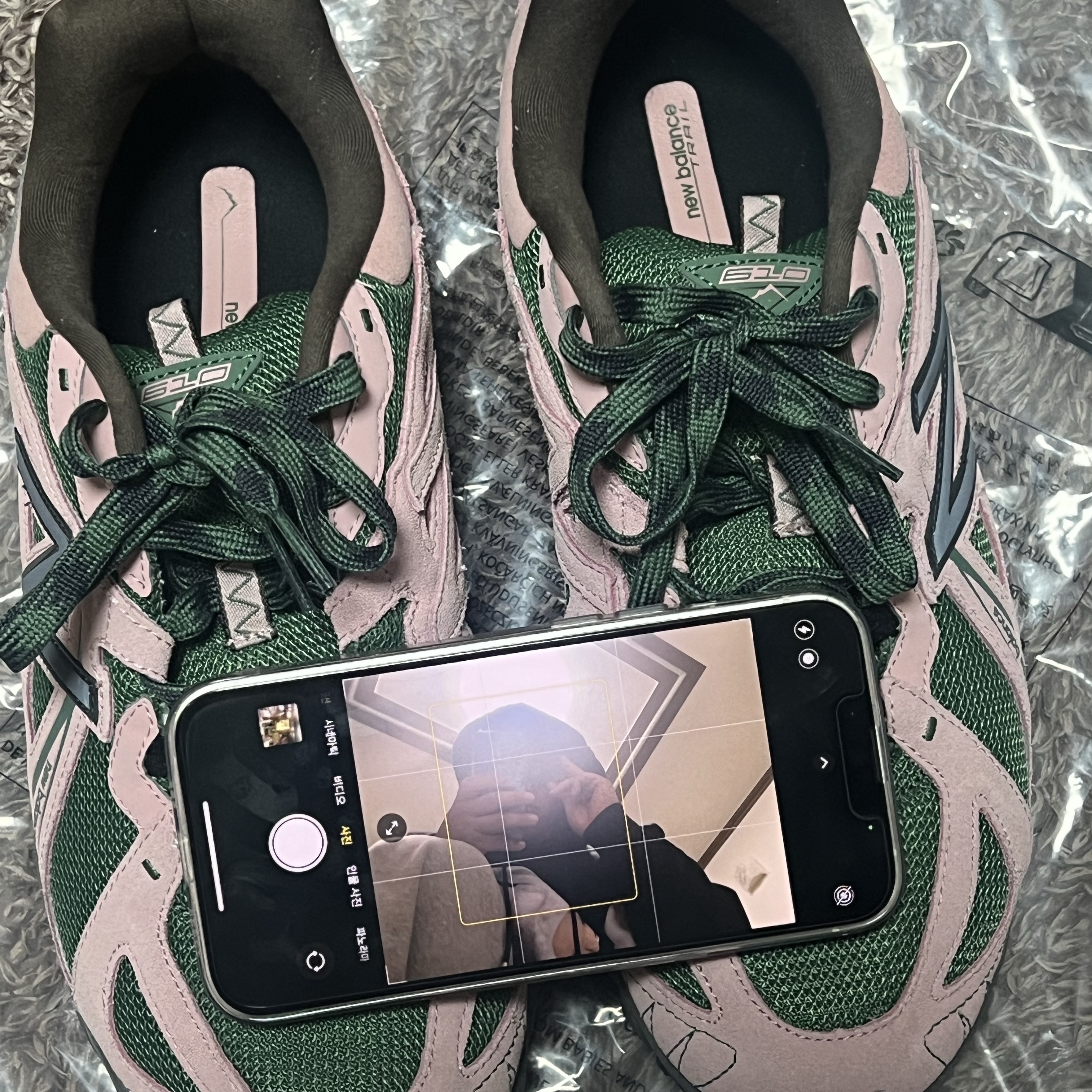 New Balance ML610T Pink Moon - D Standard 착용 스타일