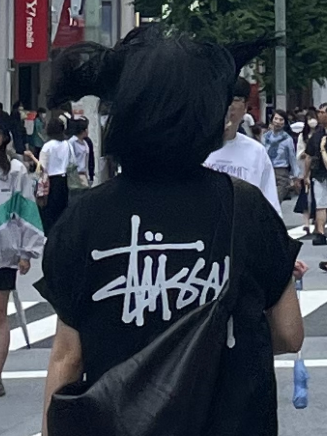 Stussy Basic Stussy T-Shirt Black 2023, Lemaire Large Croissant Bag Soft Nappa Leather Dark Chocolate 착용 스타일