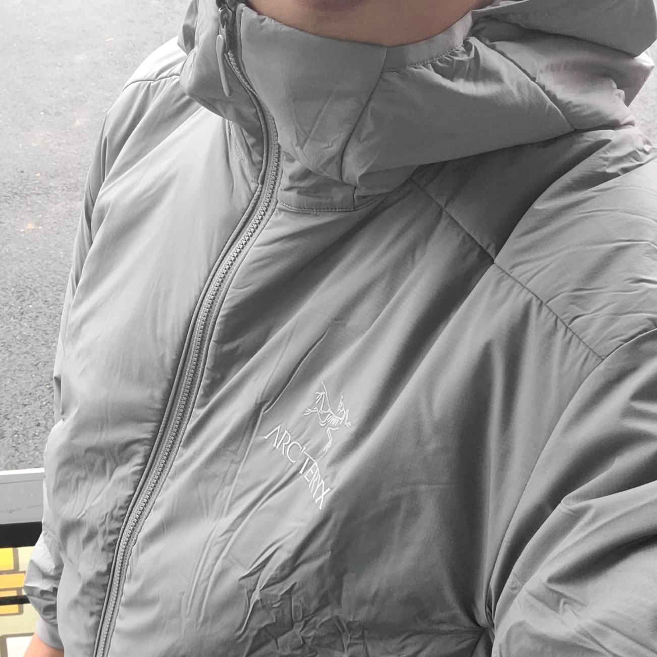 Arc'teryx Atom LT Hoody Void 착용 스타일