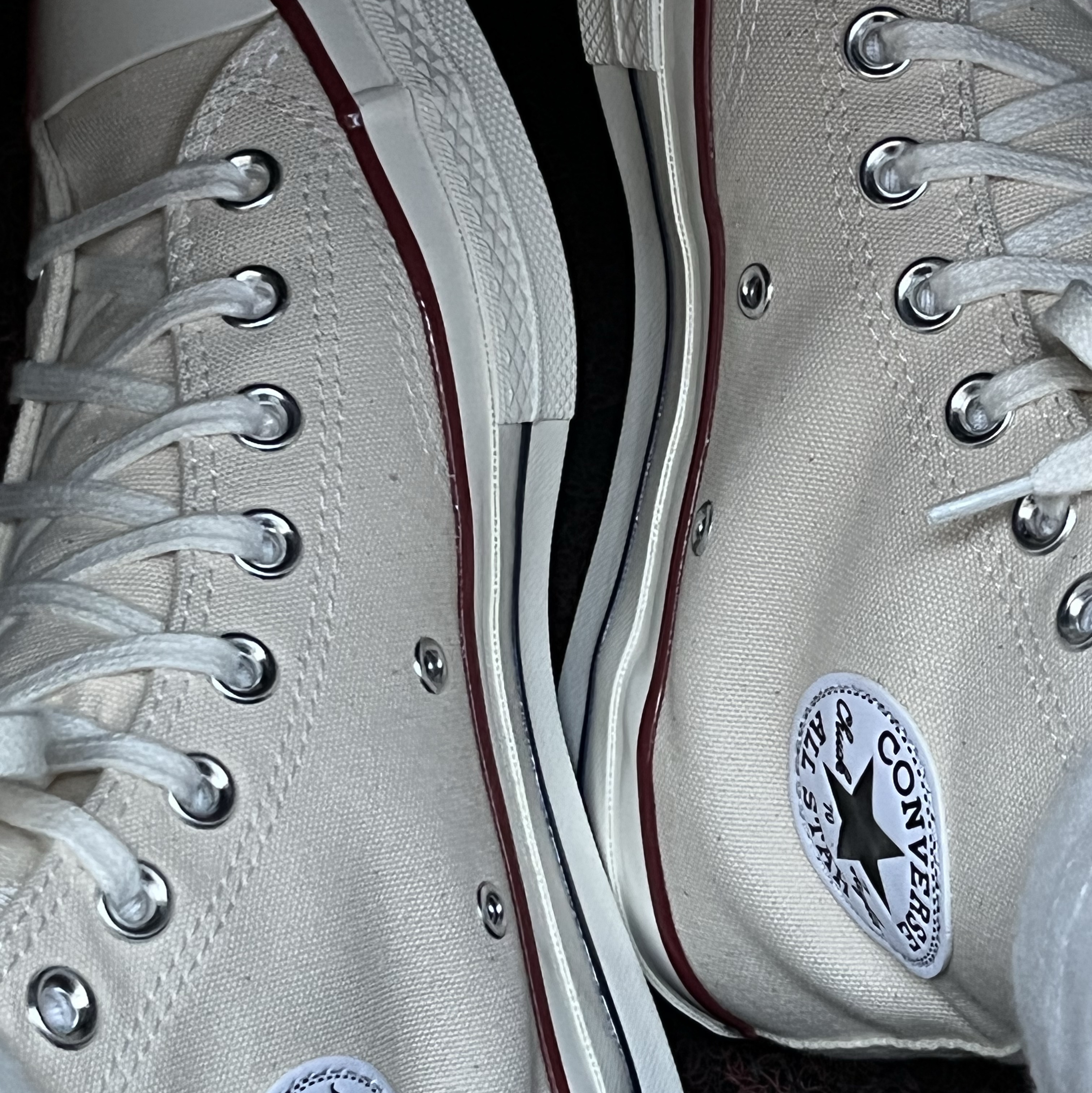 Converse Chuck 70 High Parchment 착용 스타일