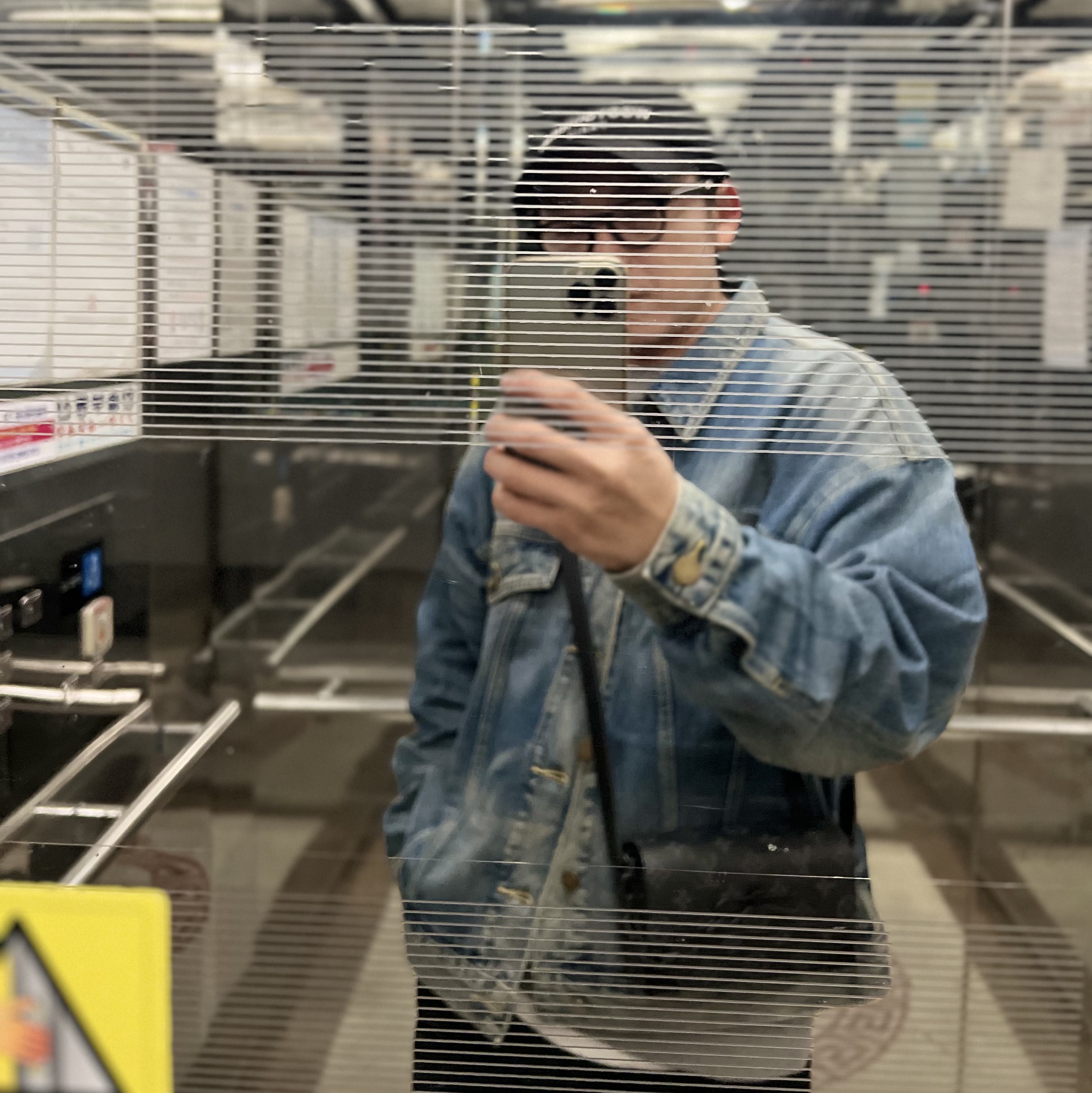 Essentials Trucker Jacket Indigo, Stussy Canvas Work Pants Black 착용 스타일 - 2