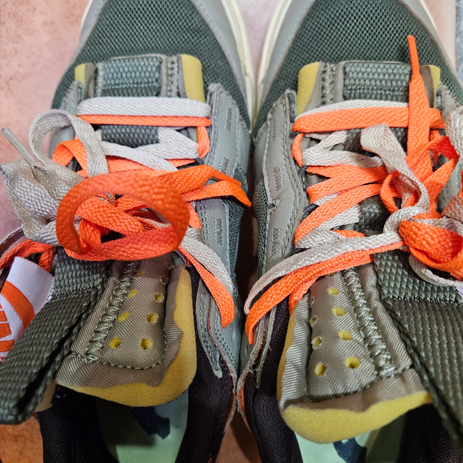Nike Air Dunk Jumbo Medium Olive 착용 스타일