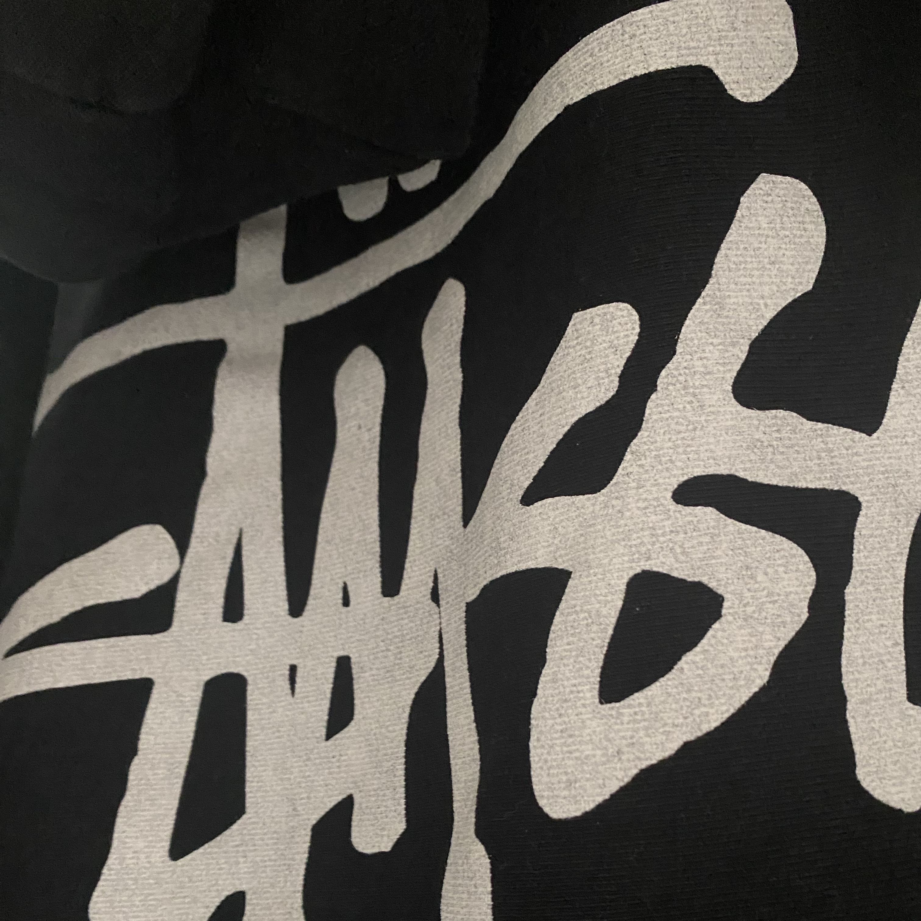 Stussy Basic Stussy Hoodie Black 2022 착용 스타일