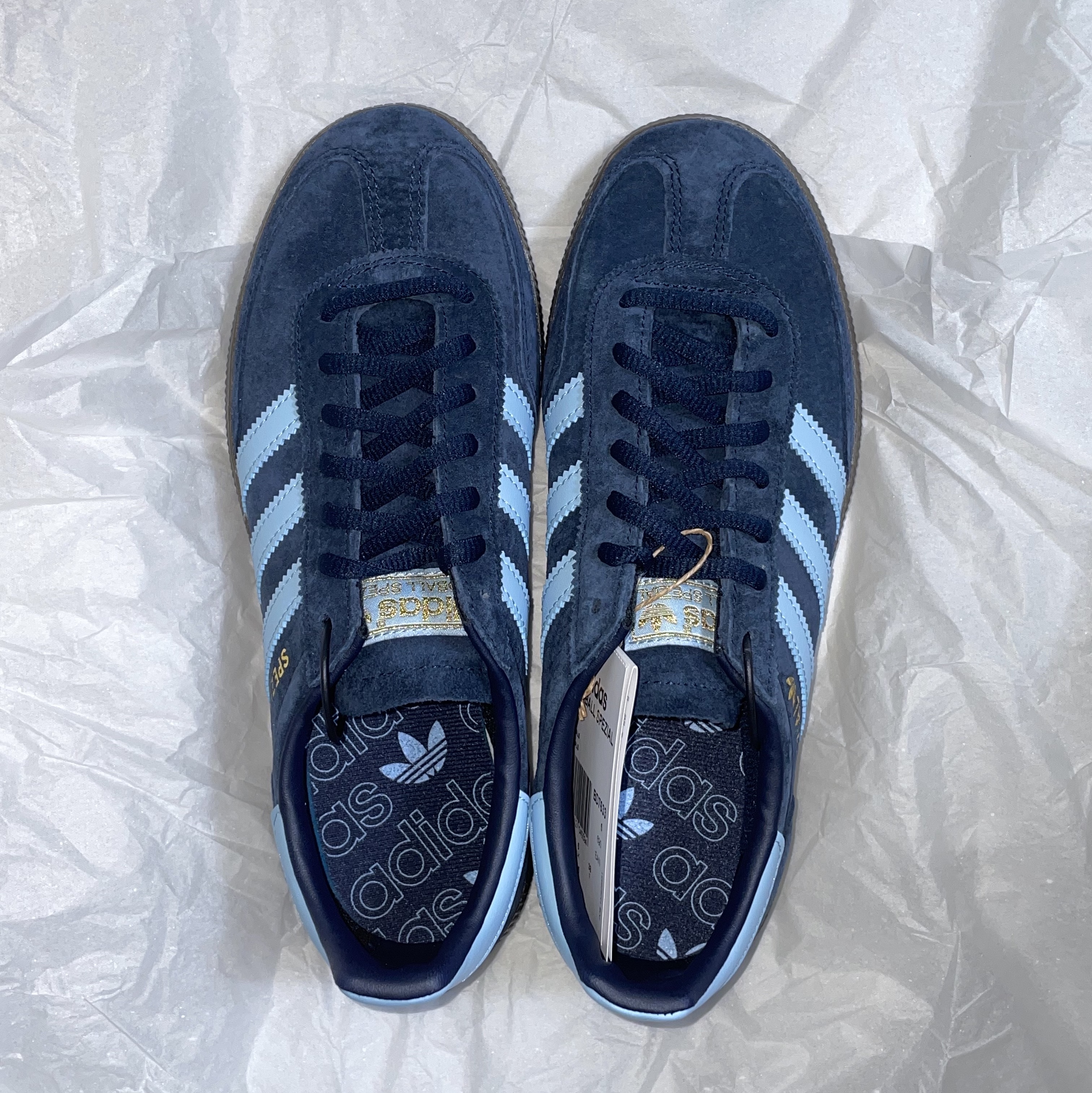 Adidas Spezial Handball Collegiate Navy 착용 스타일