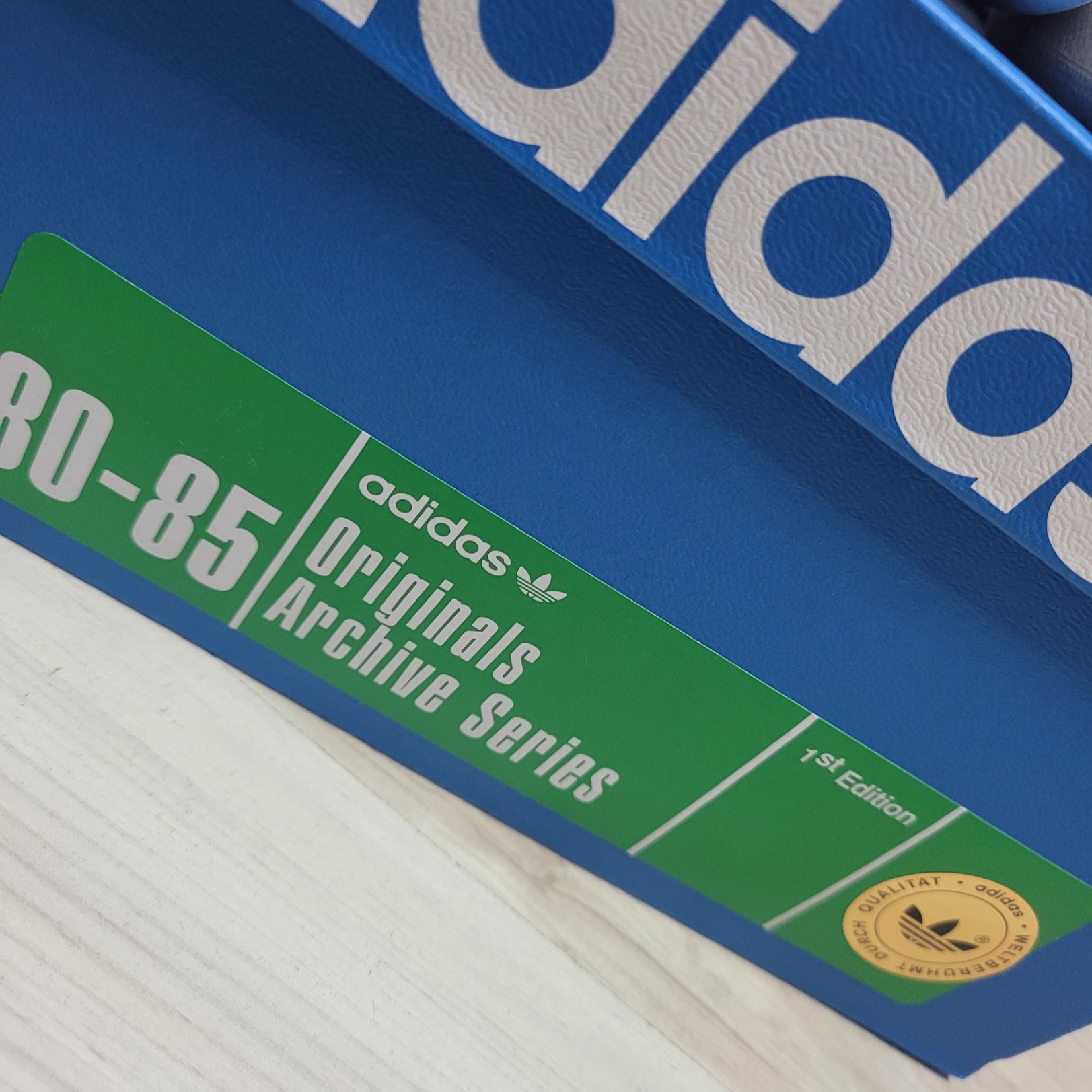 Adidas Stan Smith 80s Cloud White Green 착용 스타일 - 3