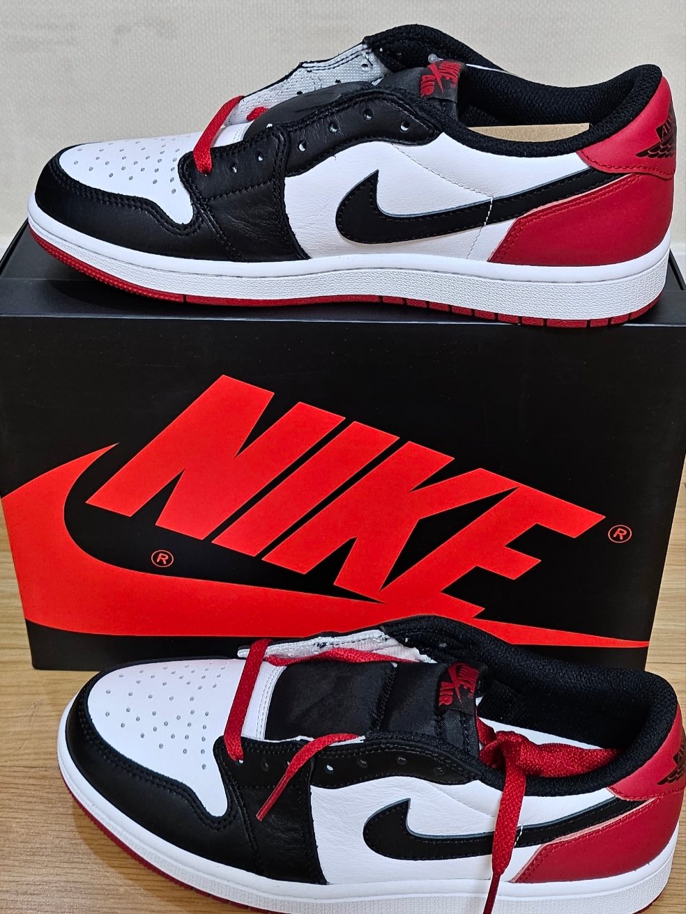 Jordan 1 Retro Low OG Black Toe 착용 스타일