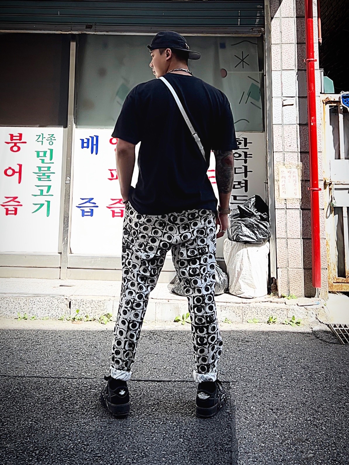 Supreme x Jean Paul Gaultier T-Shirt Black - 19SS, Supreme x Nike Lightweight Crew Socks Black (1 Pack) ์ฐฉ์ฉ ์คํ์ผ - 3