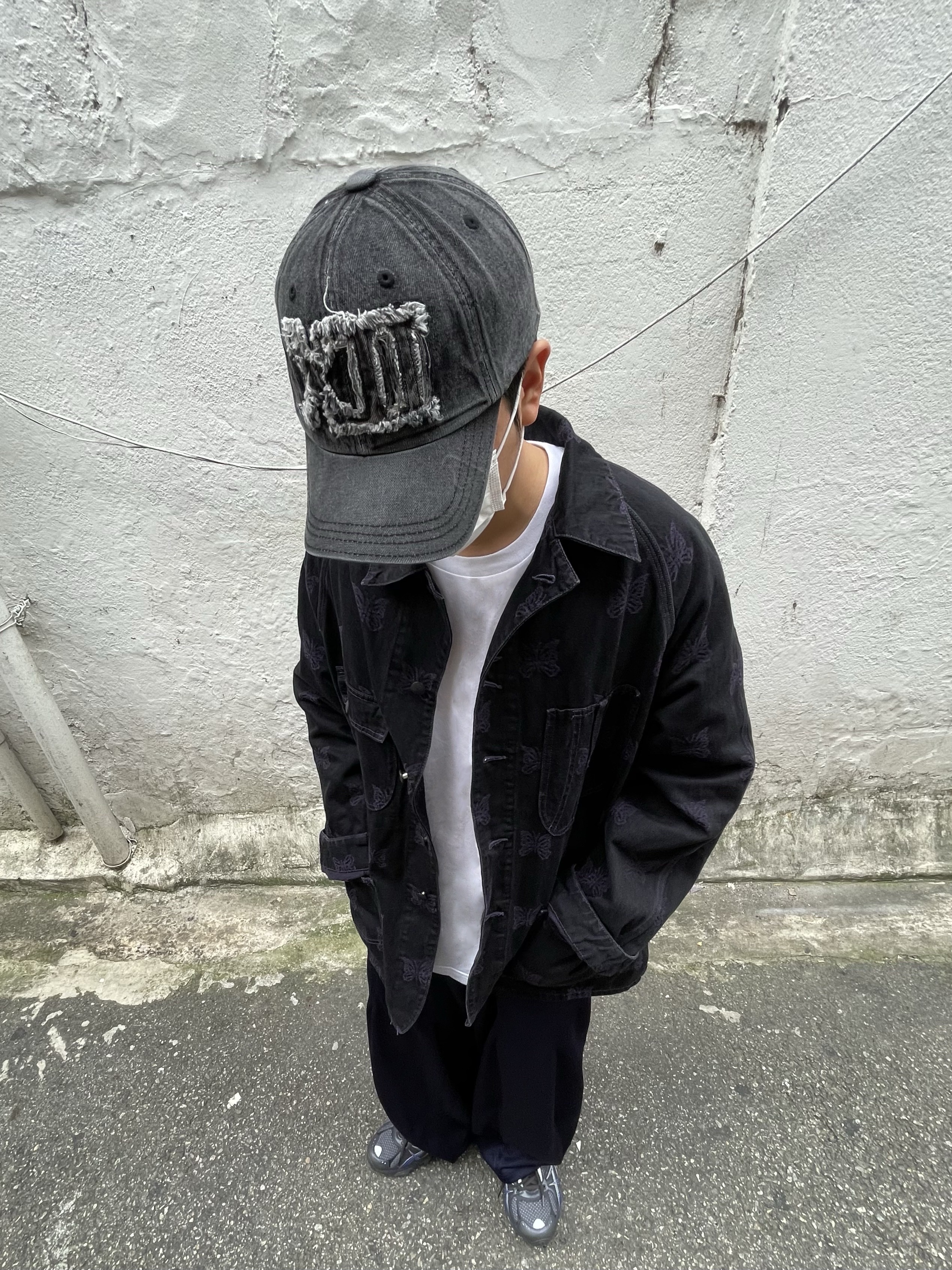 Needles H.D. Track Pants Poly Smooth Navy, Asics x Kiko Kostadinov Gel-Quantum Zientzia Dark Grey 착용 스타일 - 1