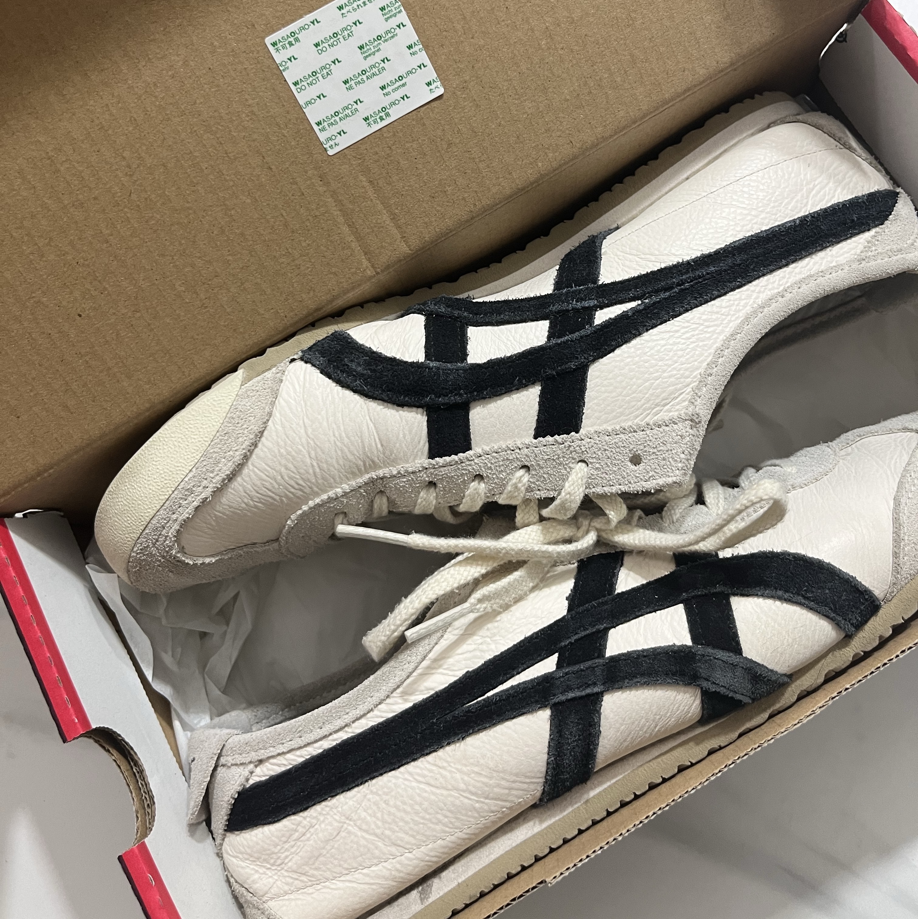 Onitsuka Tiger Mexico 66 Vintage White Black 착용 스타일