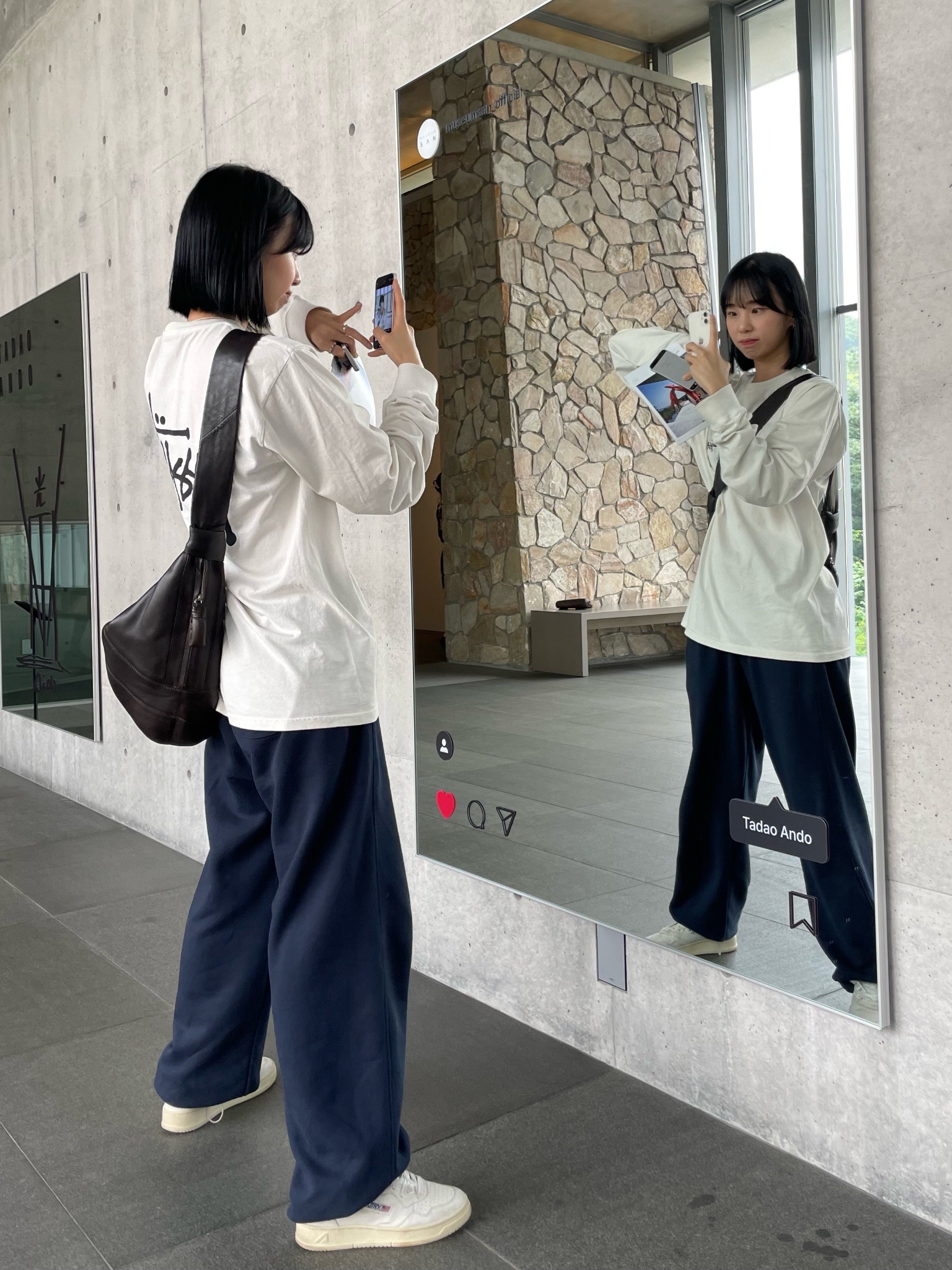 Stussy Basic Stussy LS T-Shirt White 2023 착용 스타일