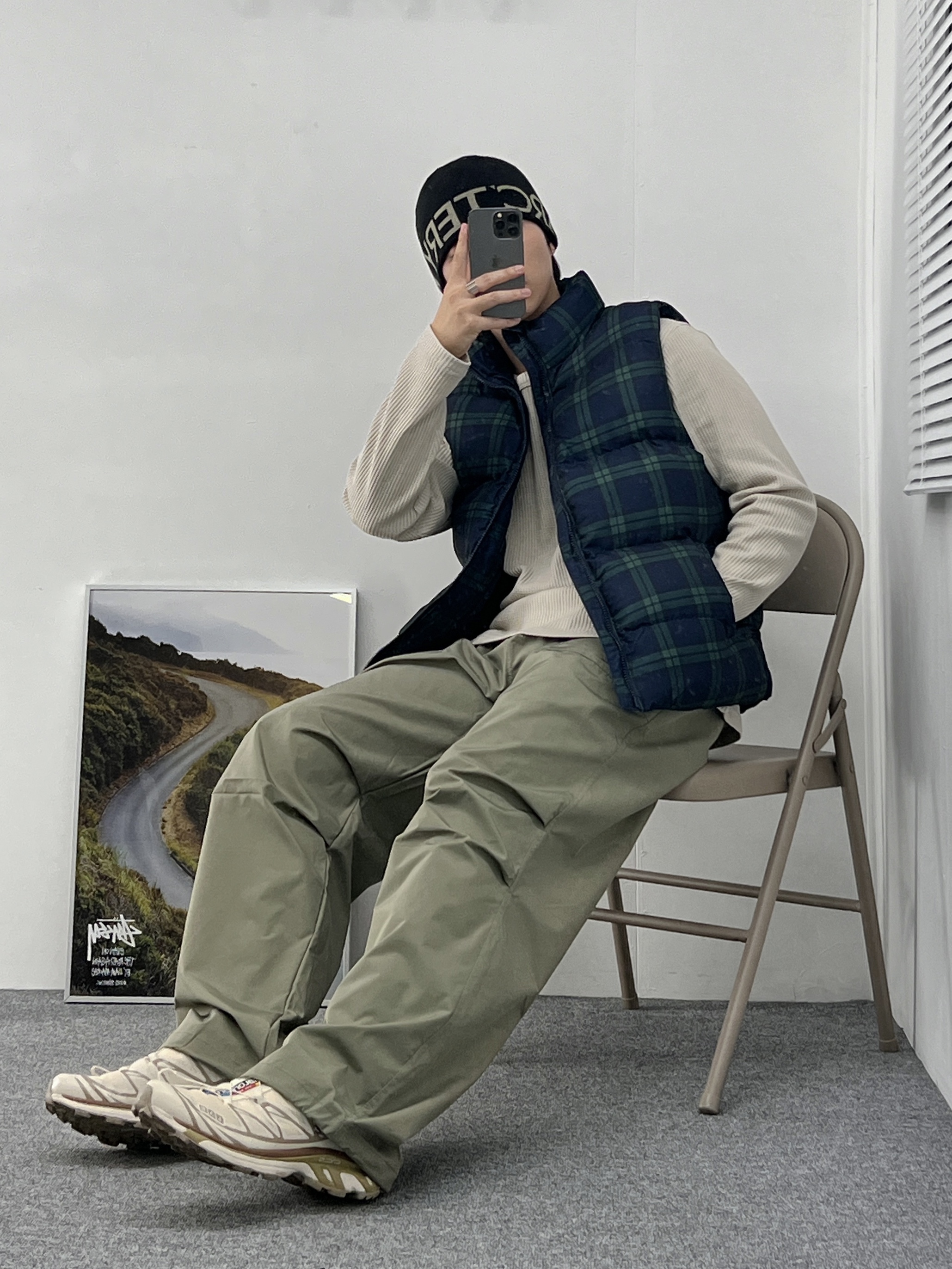 Salomon XT-6 Turtledove, Arc'teryx Word Head Toque Orca 착용 스타일 - 2