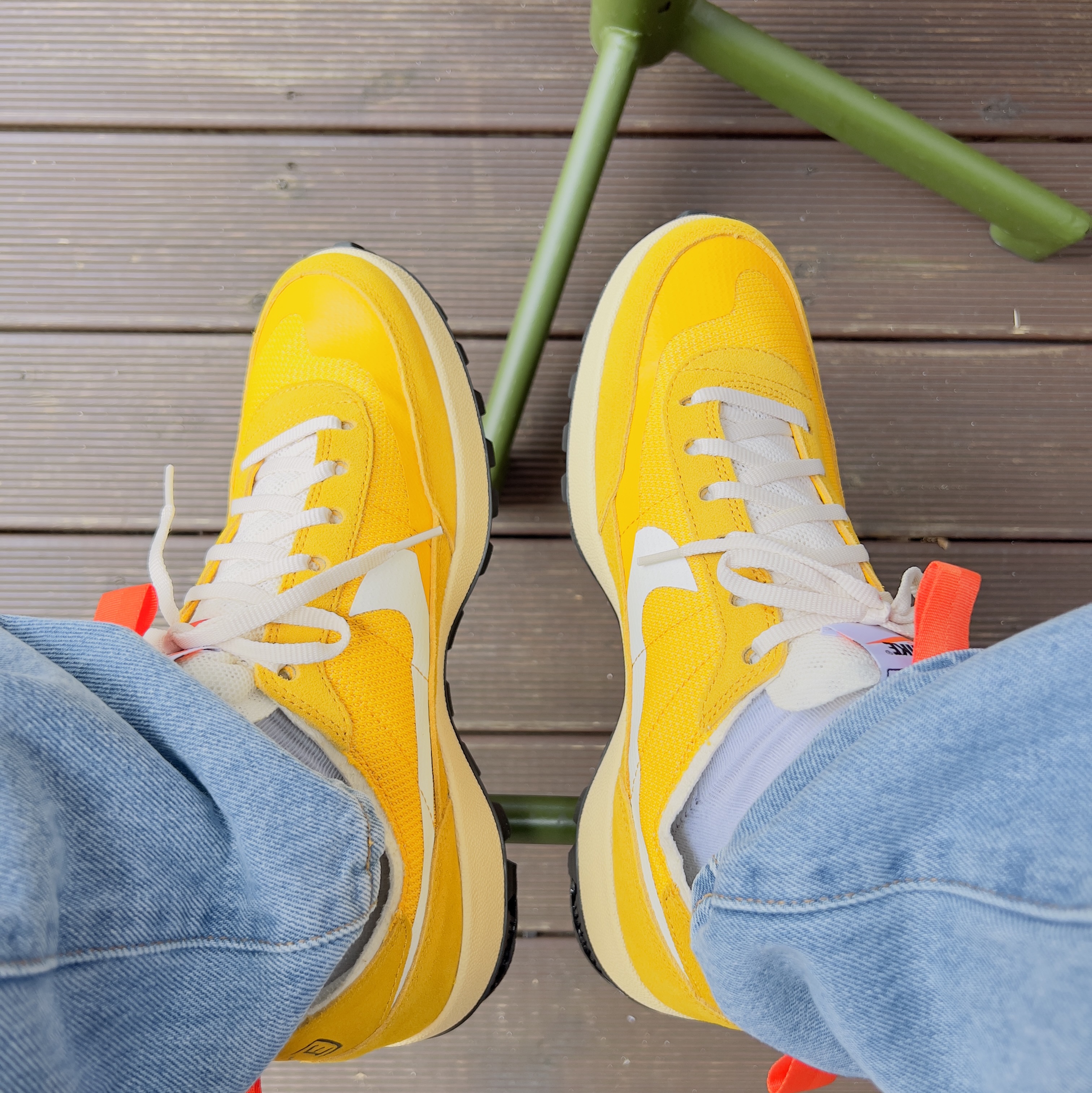 Nike x Tom Sachs General Purpose Shoe Archive, Supreme Stone Washed Slim Selvedge Jean Stone Washed Indigo - 23FW 착용 스타일