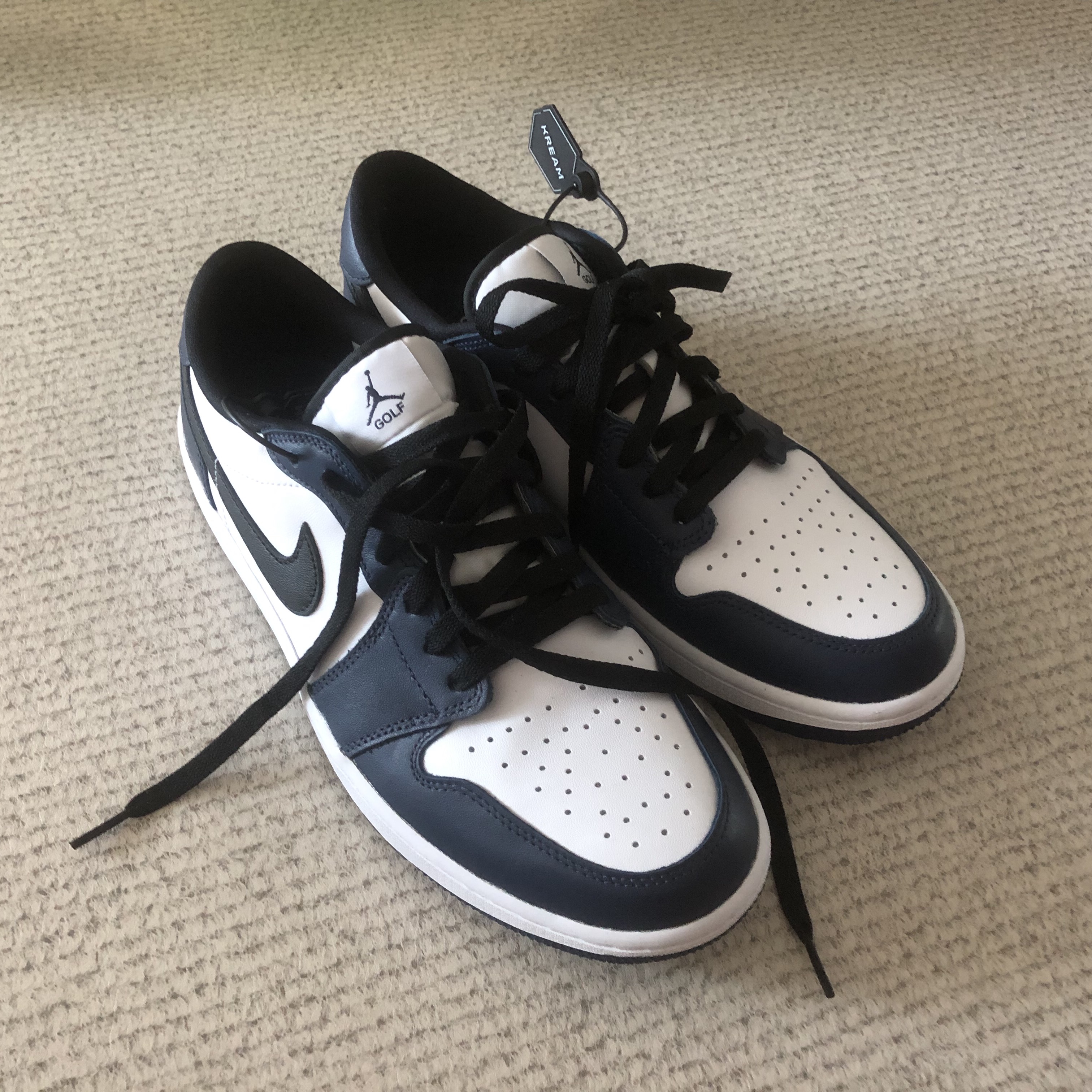 Jordan 1 Low Golf Midnight Navy 착용 스타일
