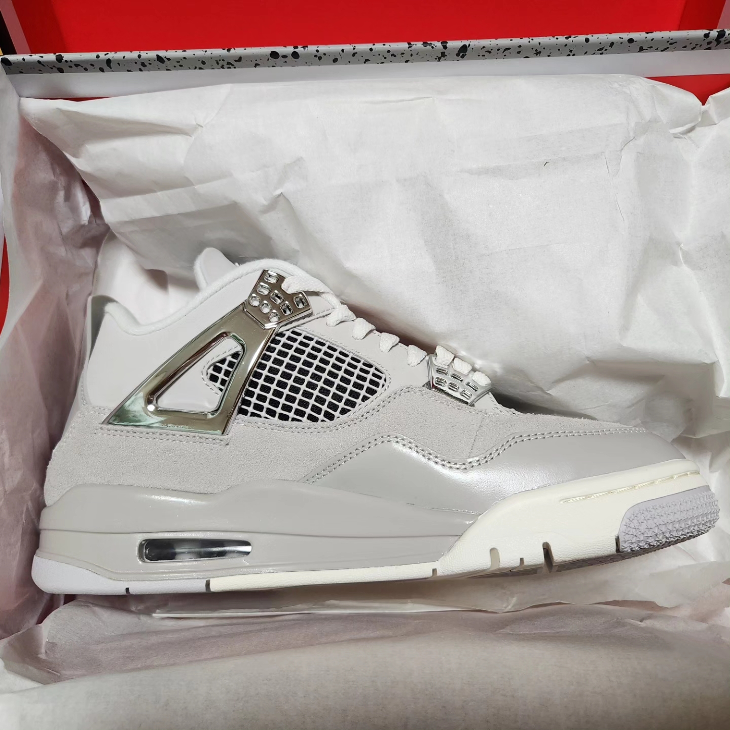 (W) Jordan 4 Retro Frozen Moments 착용 스타일